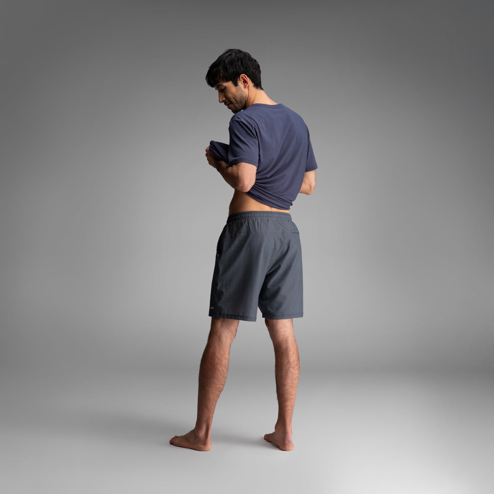 Shoreline 7" Short 2n1 : Artisan Tile - Navy | BN3TH Underwear