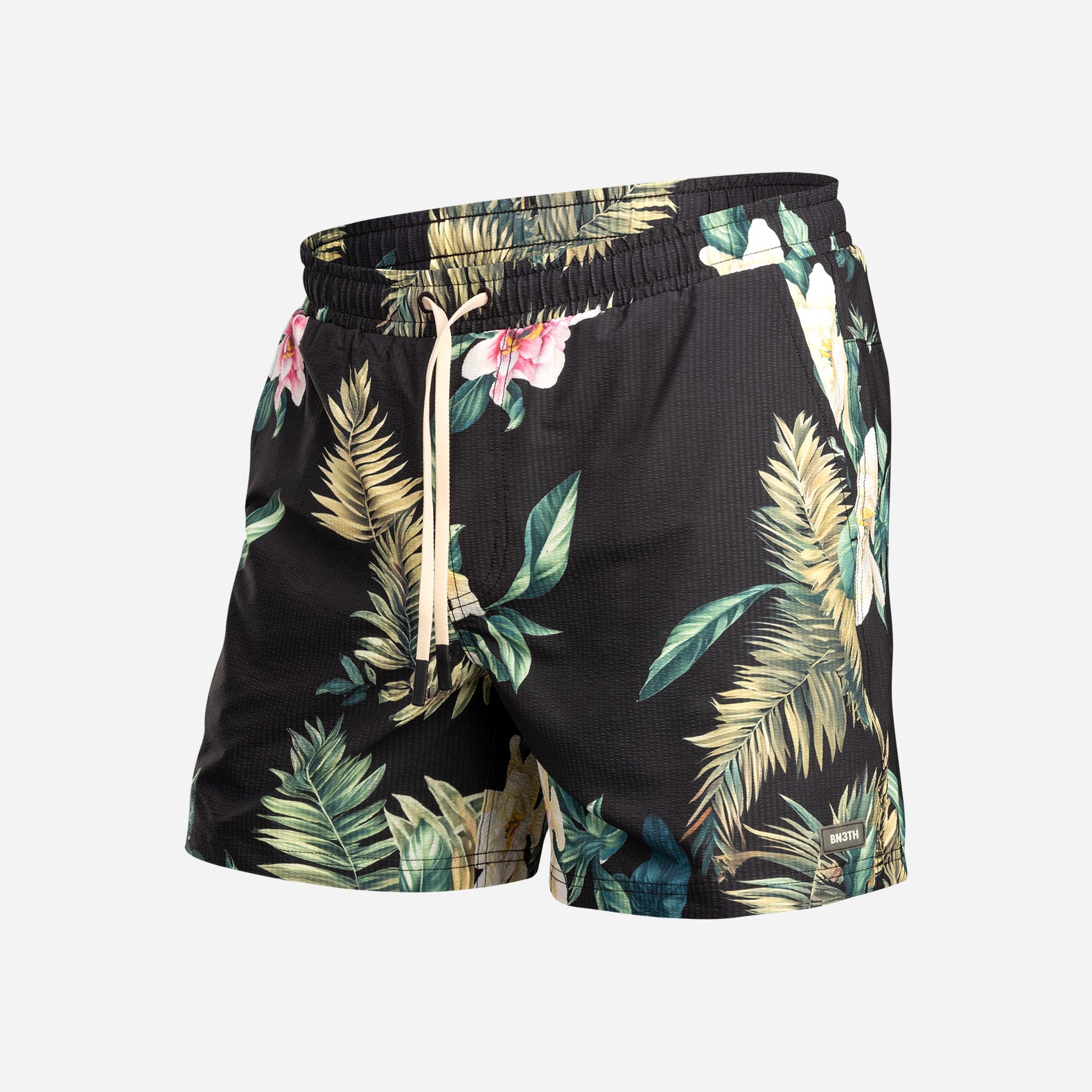 Wave 5" Swim Short 2N1 : Magnolia Black | BN3TH Underwear
