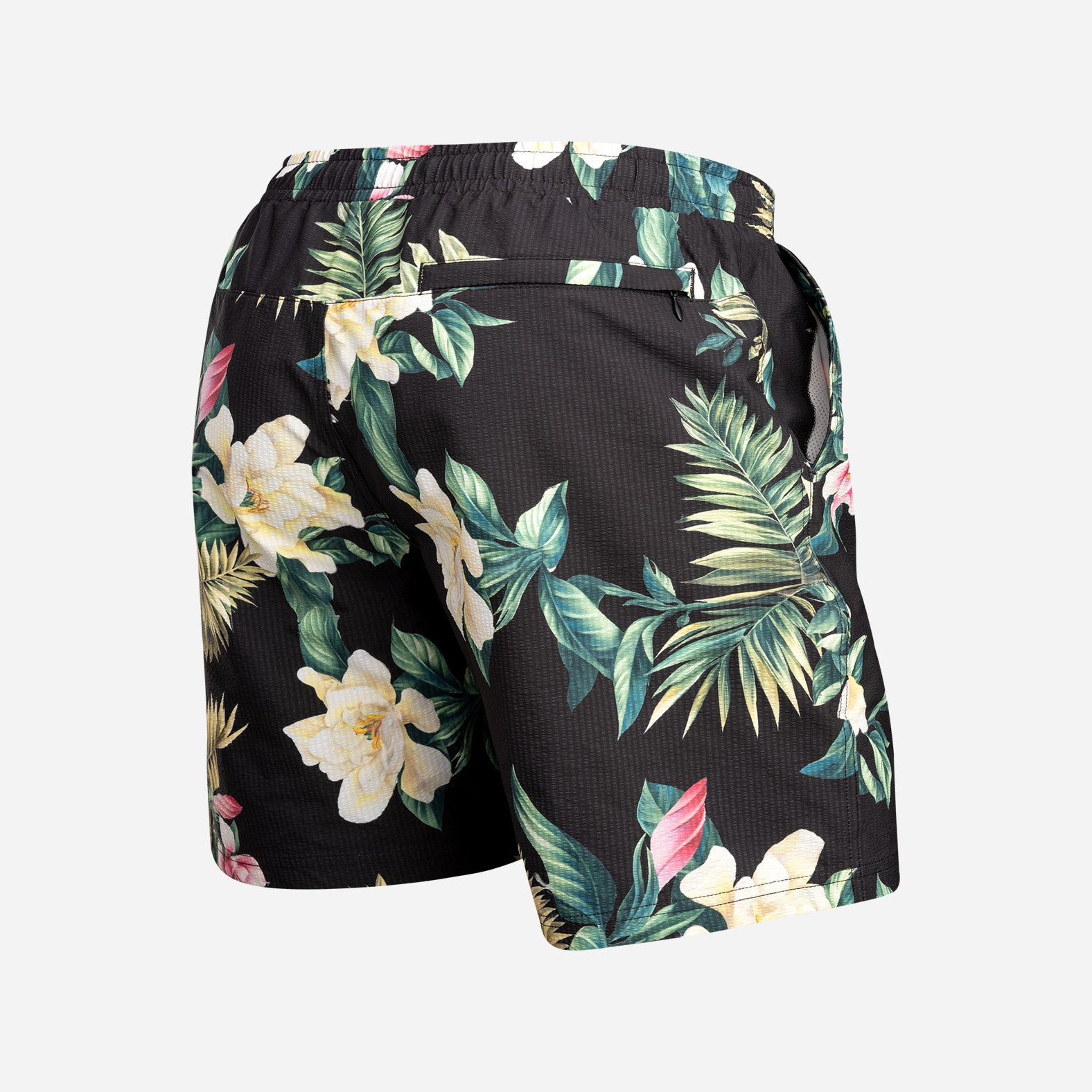 Wave 7" Swim Short 2N1 : Magnolia Black | BN3TH Underwear