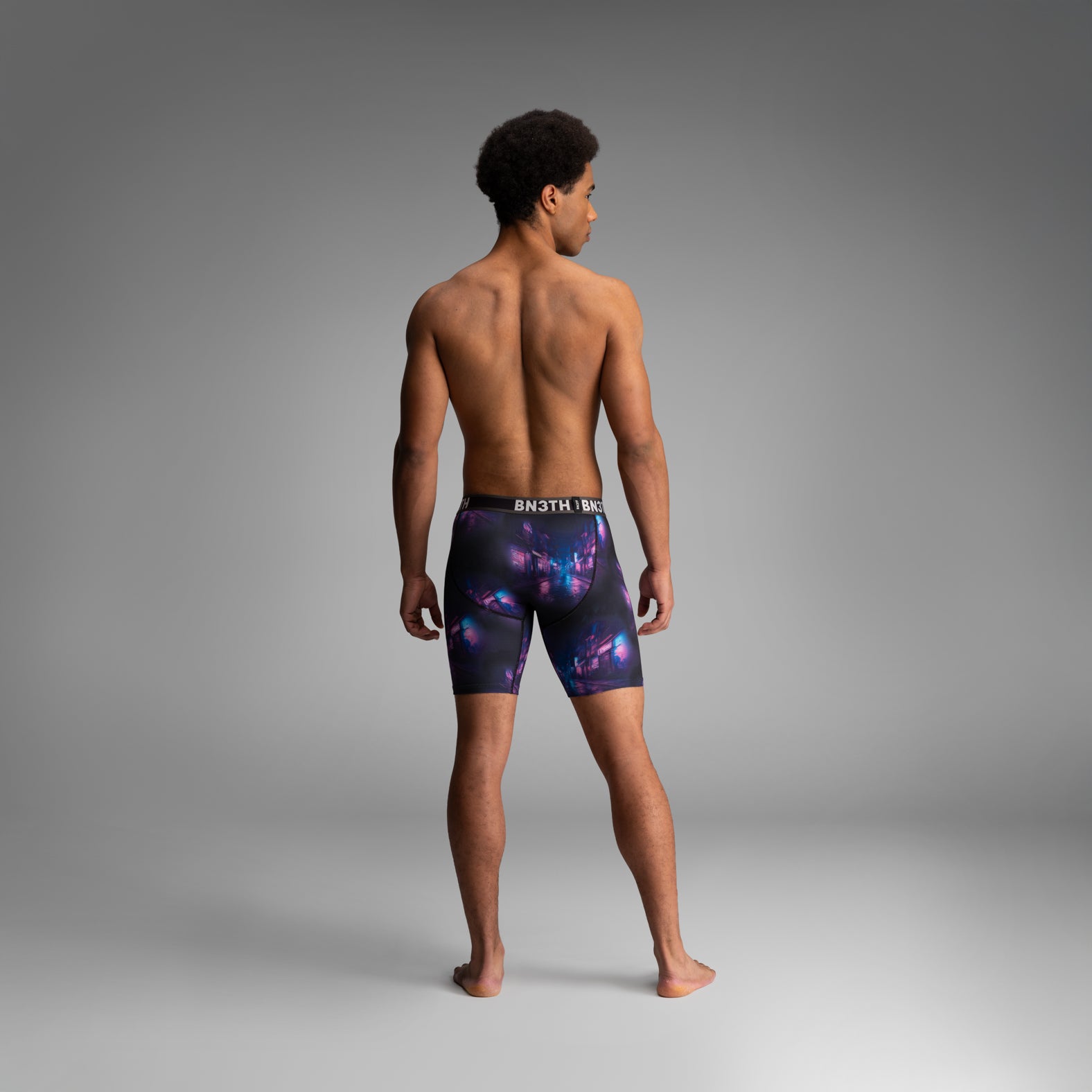 Pro Flex Max Boxer Brief: Alleyway-Blue Lolite | BN3TH Underwear