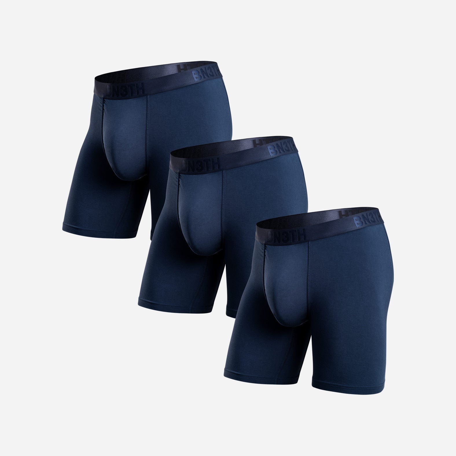 Classic Icon Boxer Brief: Navy 3 Pack