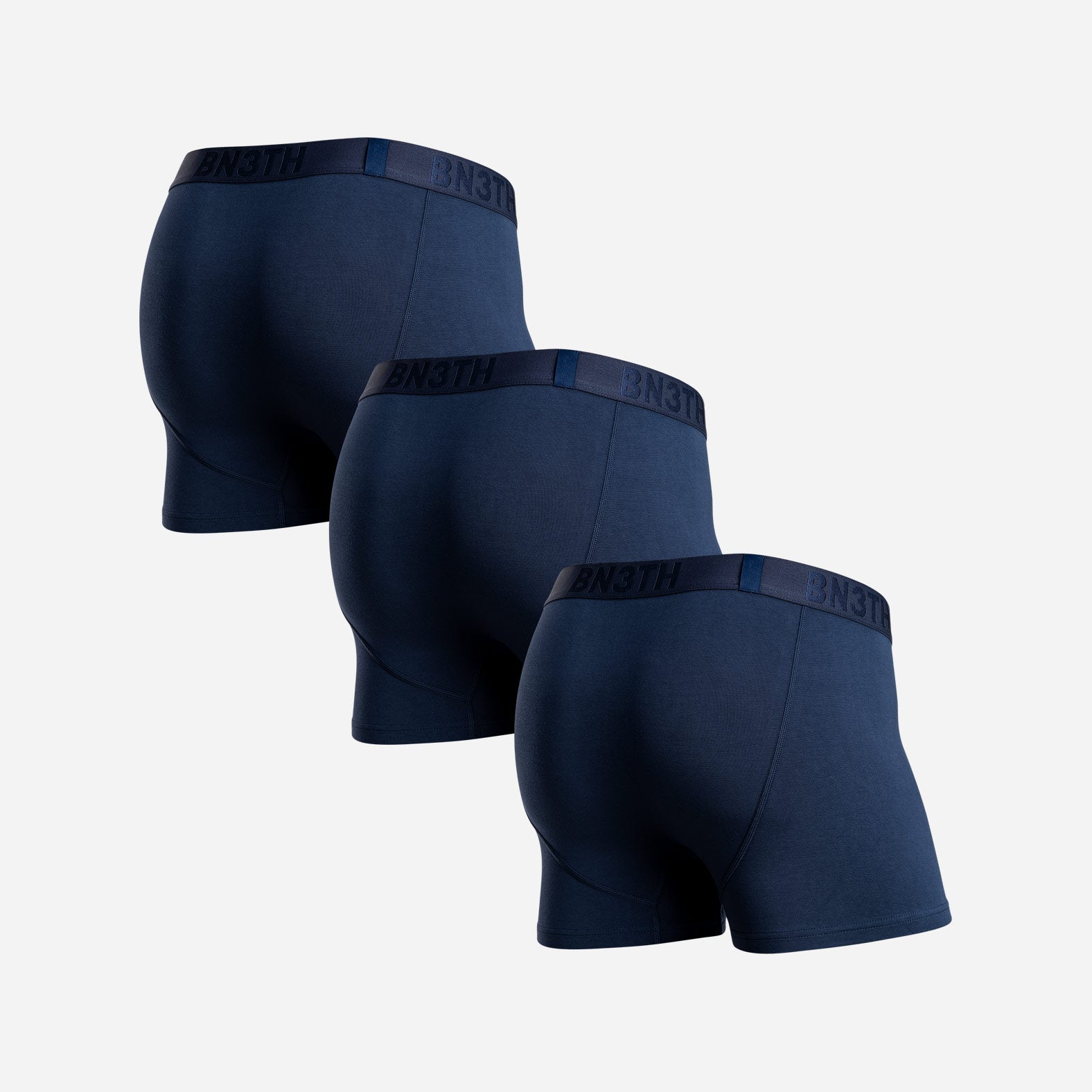 BN3TH Classic Icon Trunk: Navy 3 Pack Men's Underwear
