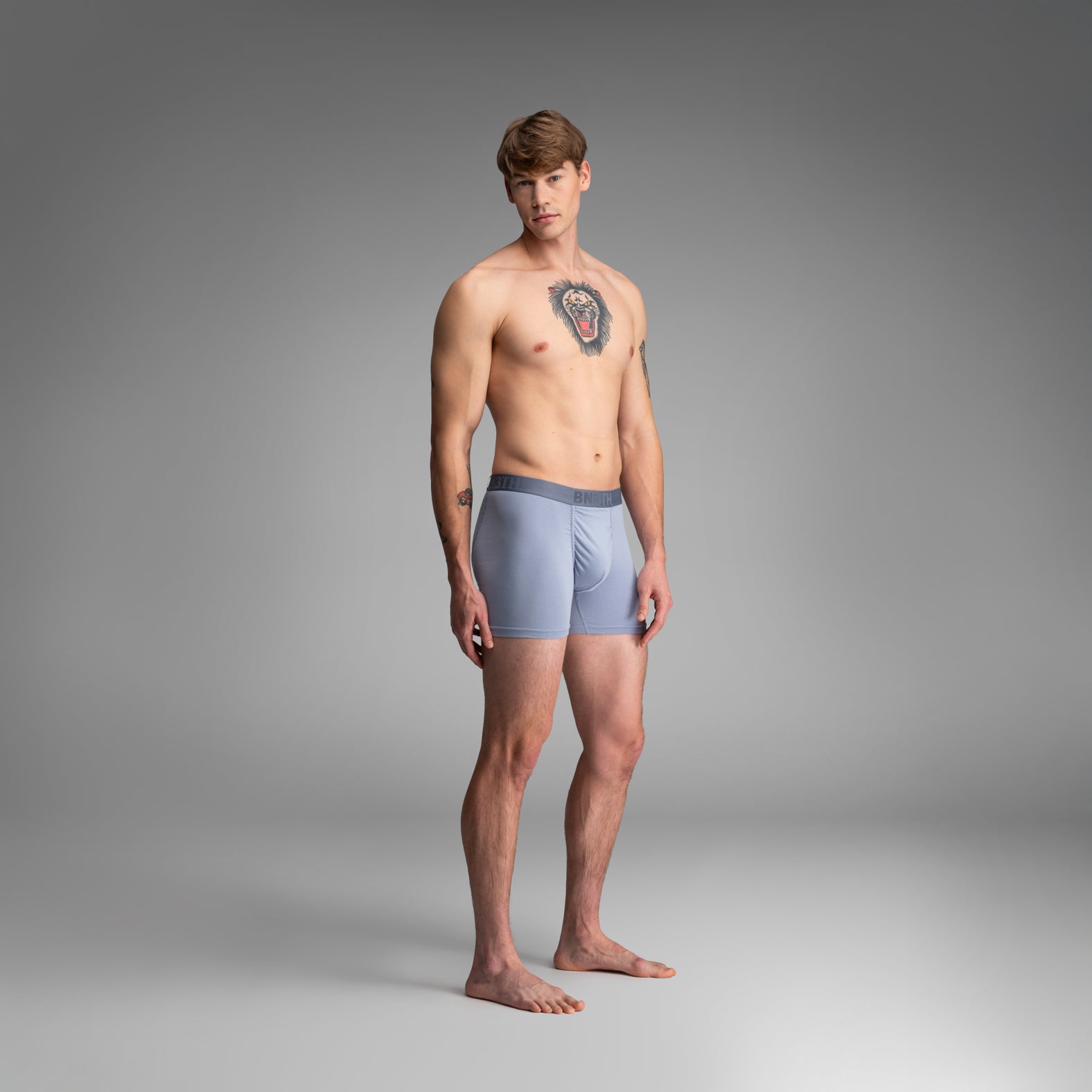 BN3TH Classic Essentials Boxer Brief Midnight Navy/Dusty Blue 2 Pack from BN3TH Underwear