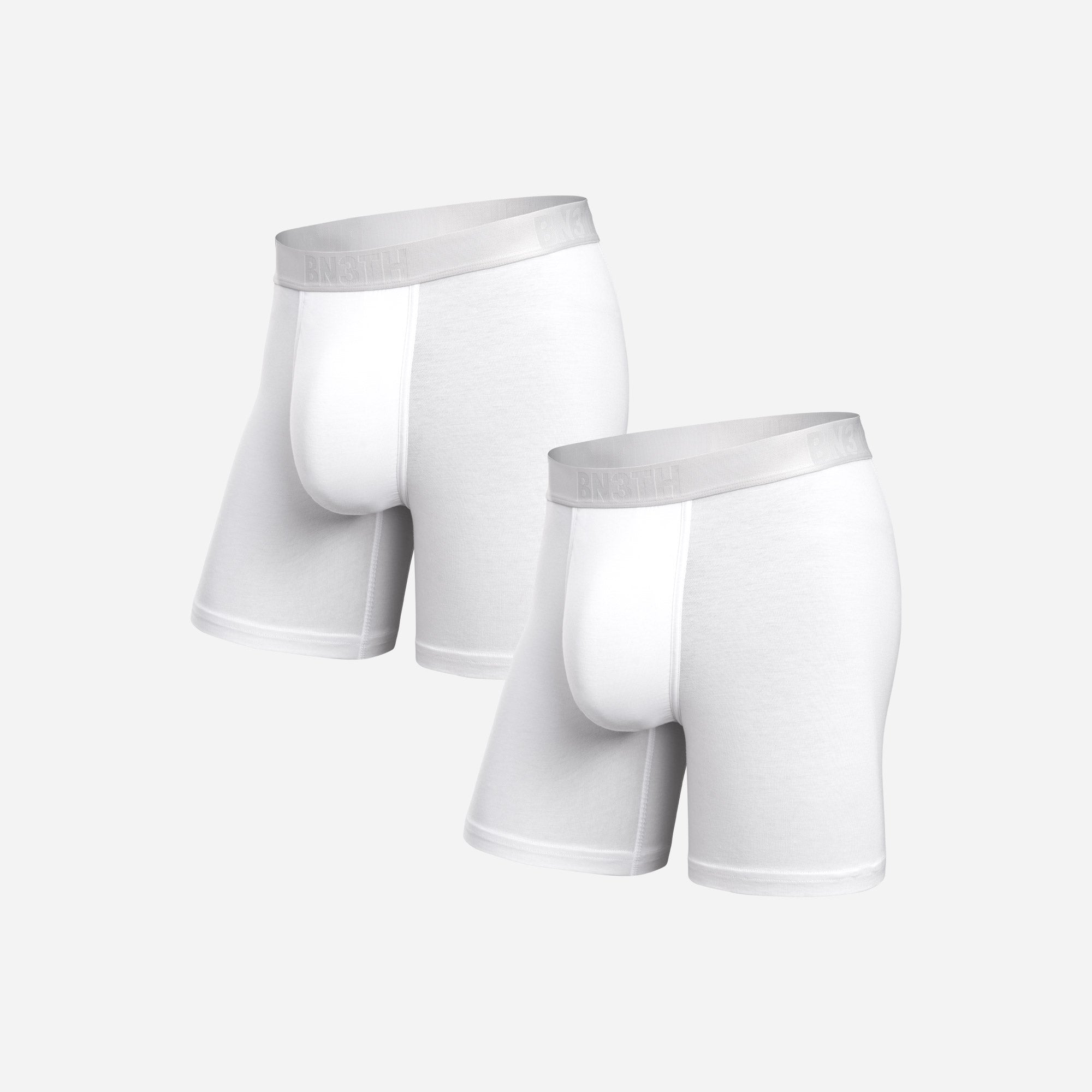 Classic Essentials Boxer Brief White 2 Packfrom BN3TH Underwear