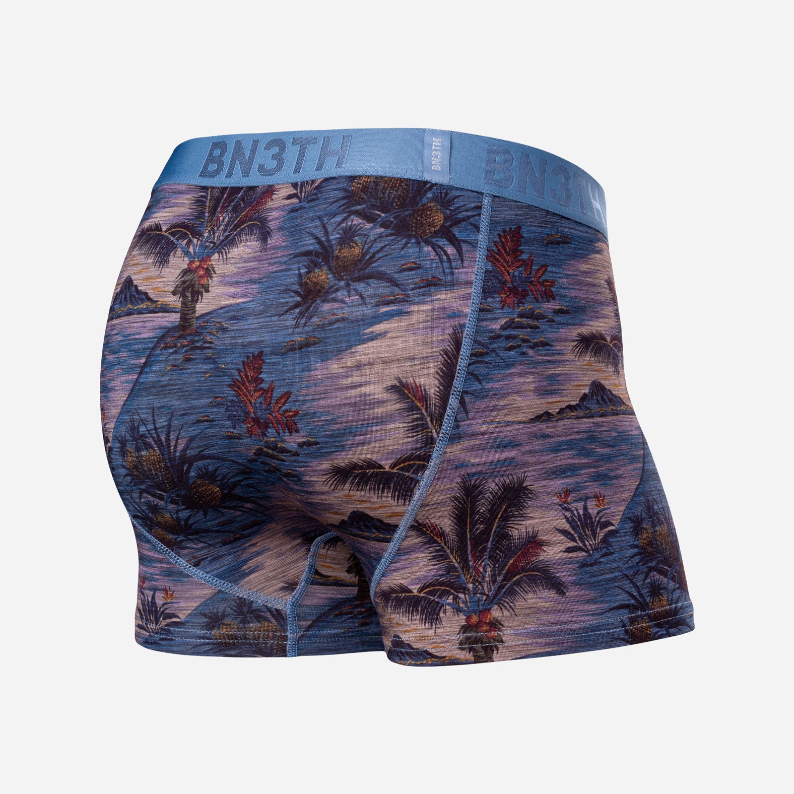 Classic Icon Trunk: Vintage Tropics - Heather Fog from BN3TH Underwear