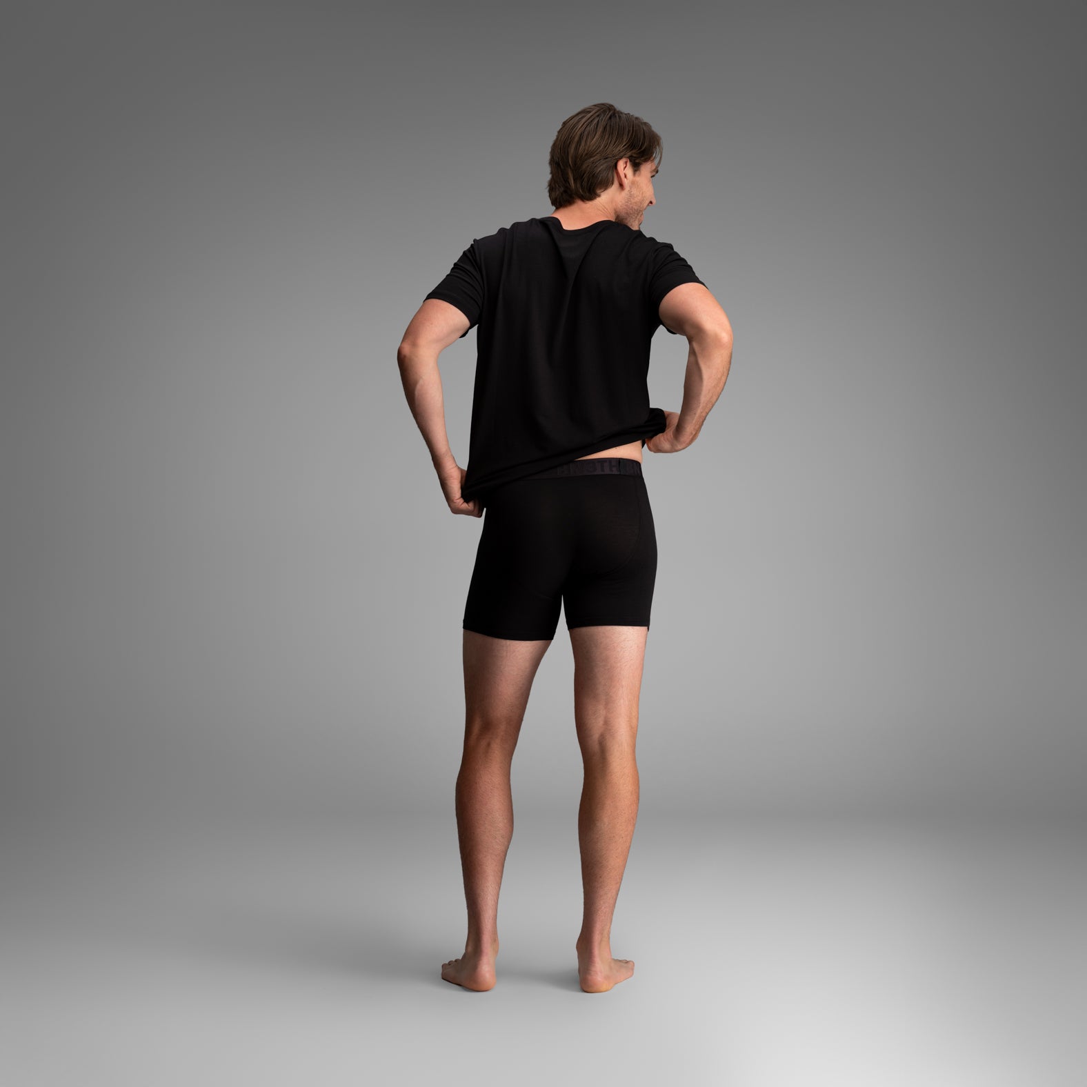 Classic Essentials Boxer Brief Black 2 Pack from BN3TH Underwear
