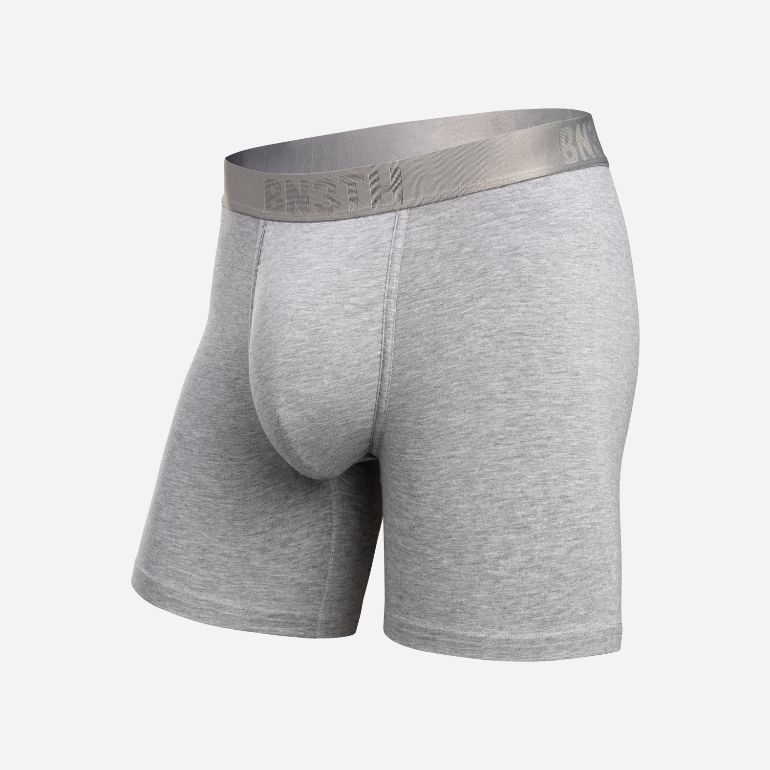 Essentials Boxer Brief: Heather Grey