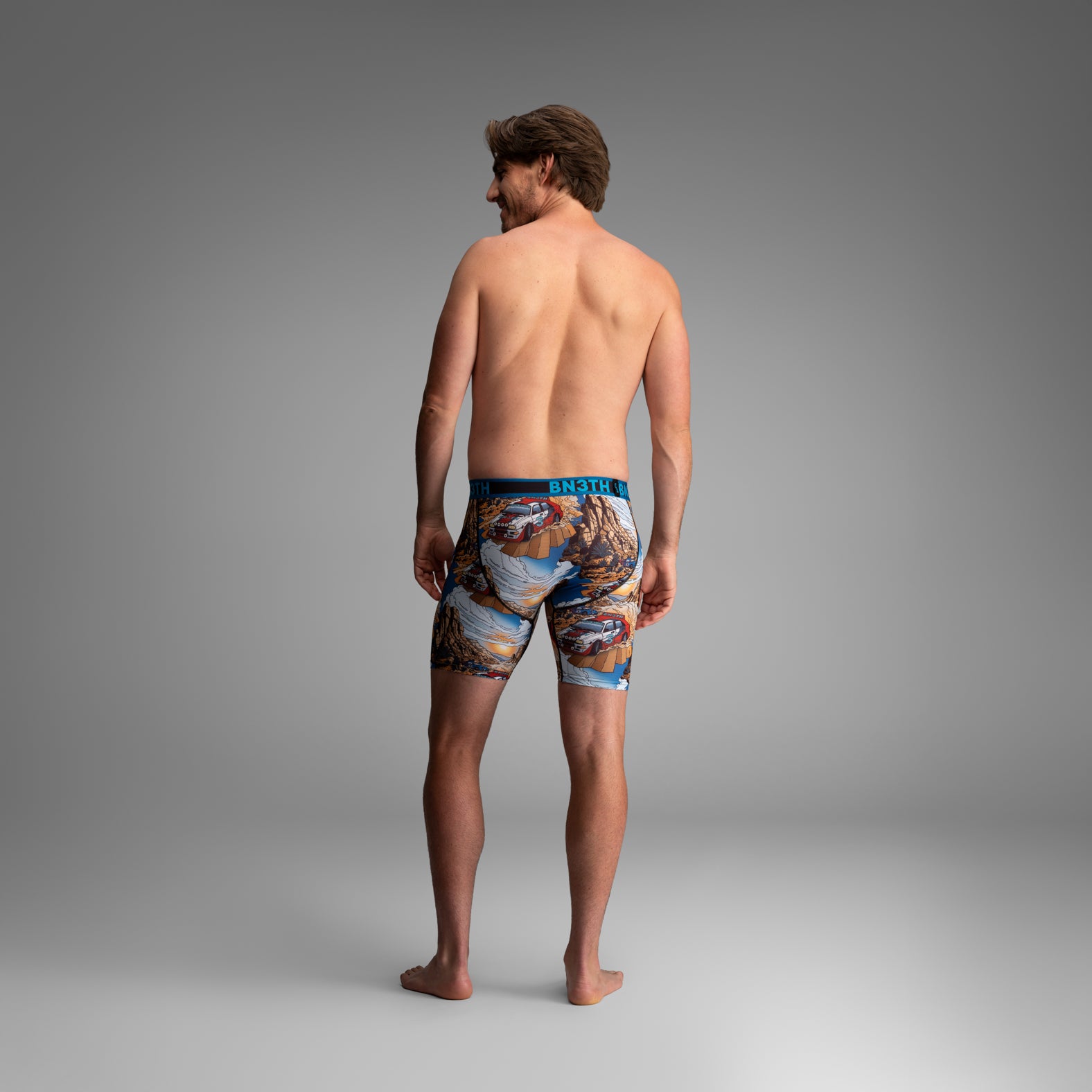 Pro Flex Max Boxer Brief: Desert Racing - Forever from BN3TH Underwear