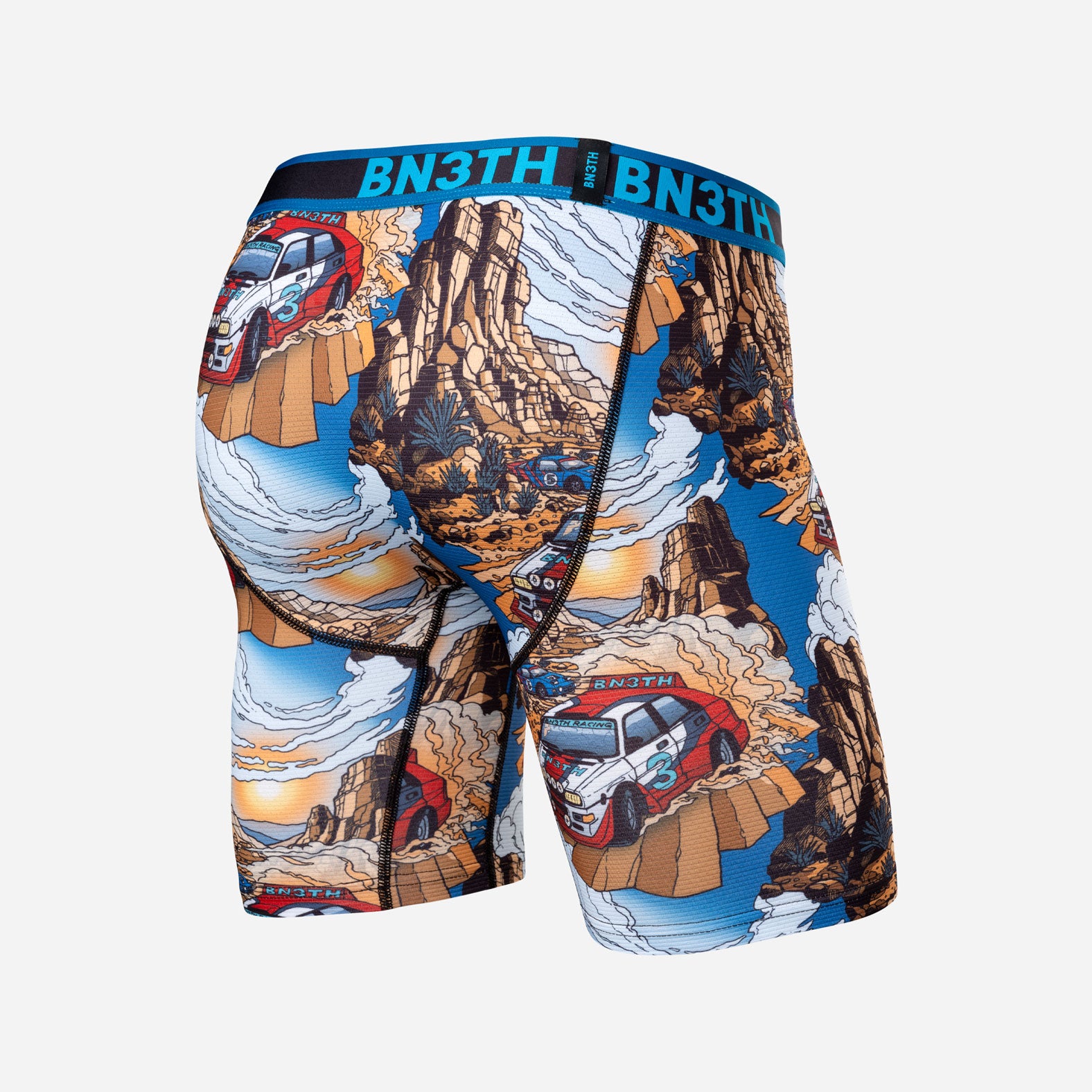Pro Flex Max Boxer Brief: Desert Racing - Forever from BN3TH Underwear