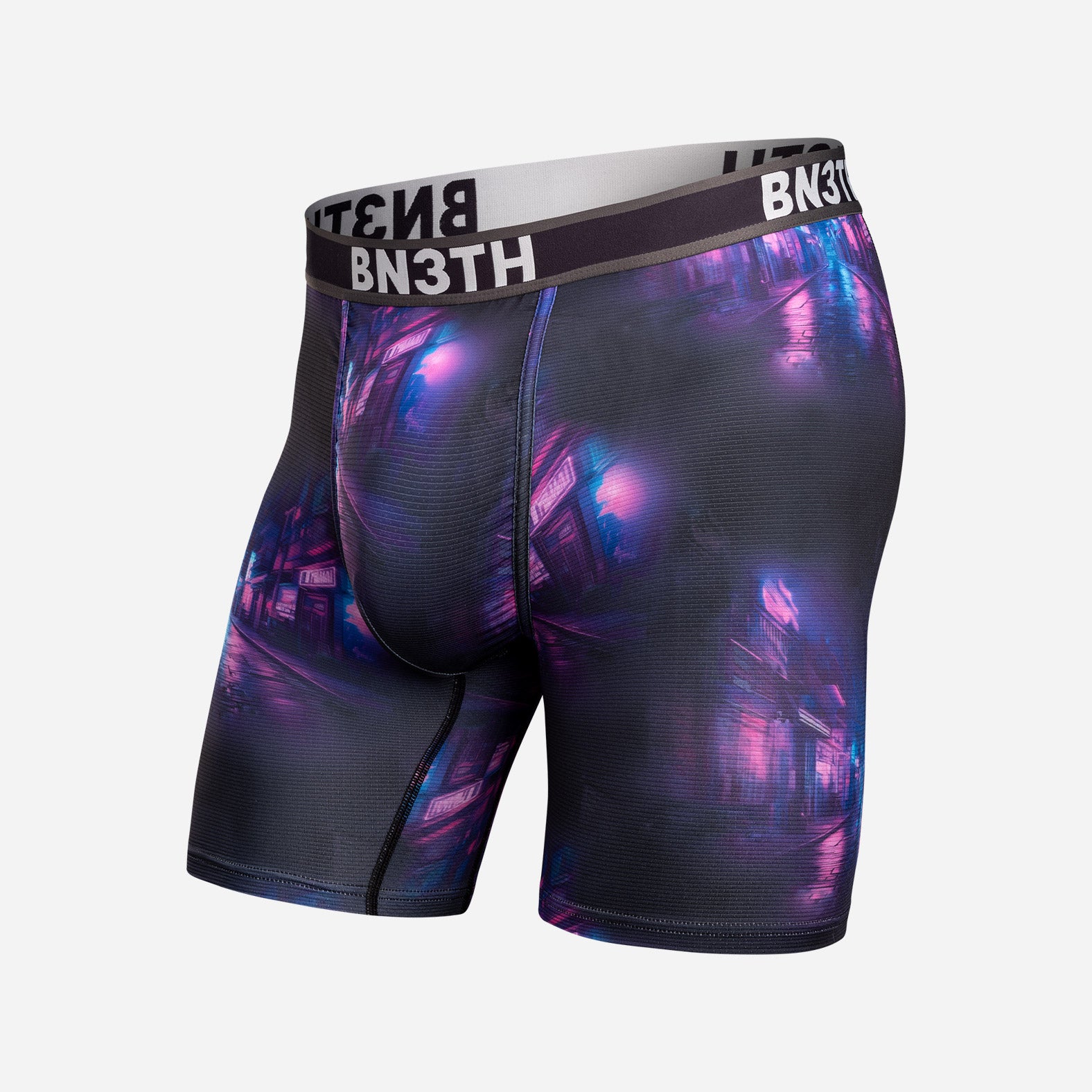 Pro Flex Max Boxer Brief: Alleyway-Blue Lolite | BN3TH Underwear