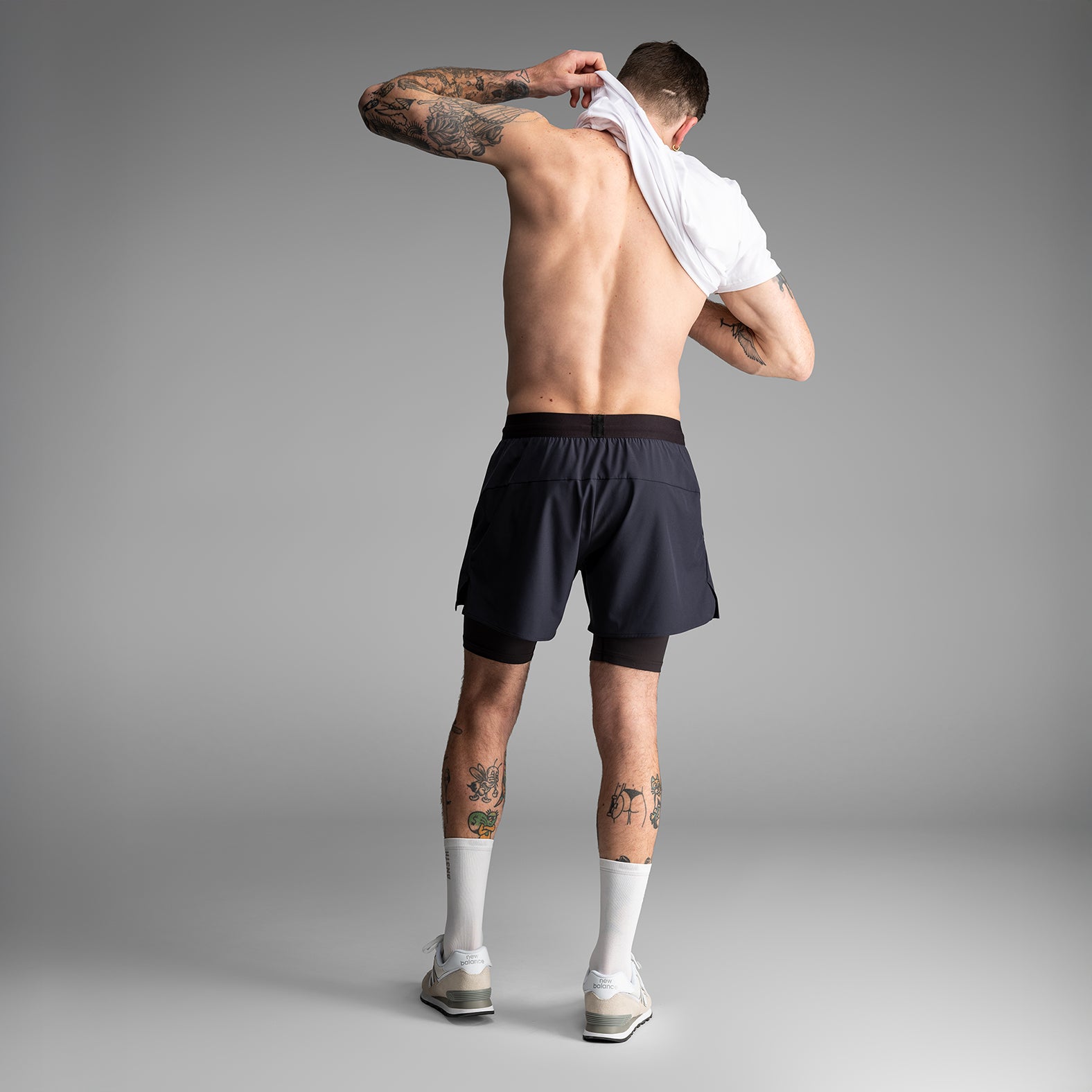 Session 2N1 Training Short 5": Midnight Blue | BN3TH Underwear