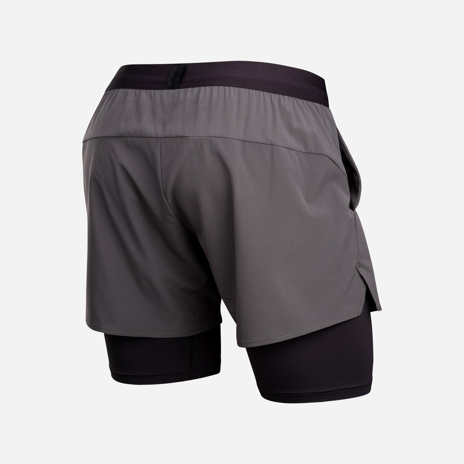 Session 2N1 Training Short 5": Shadow Grey | BN3TH Underwear