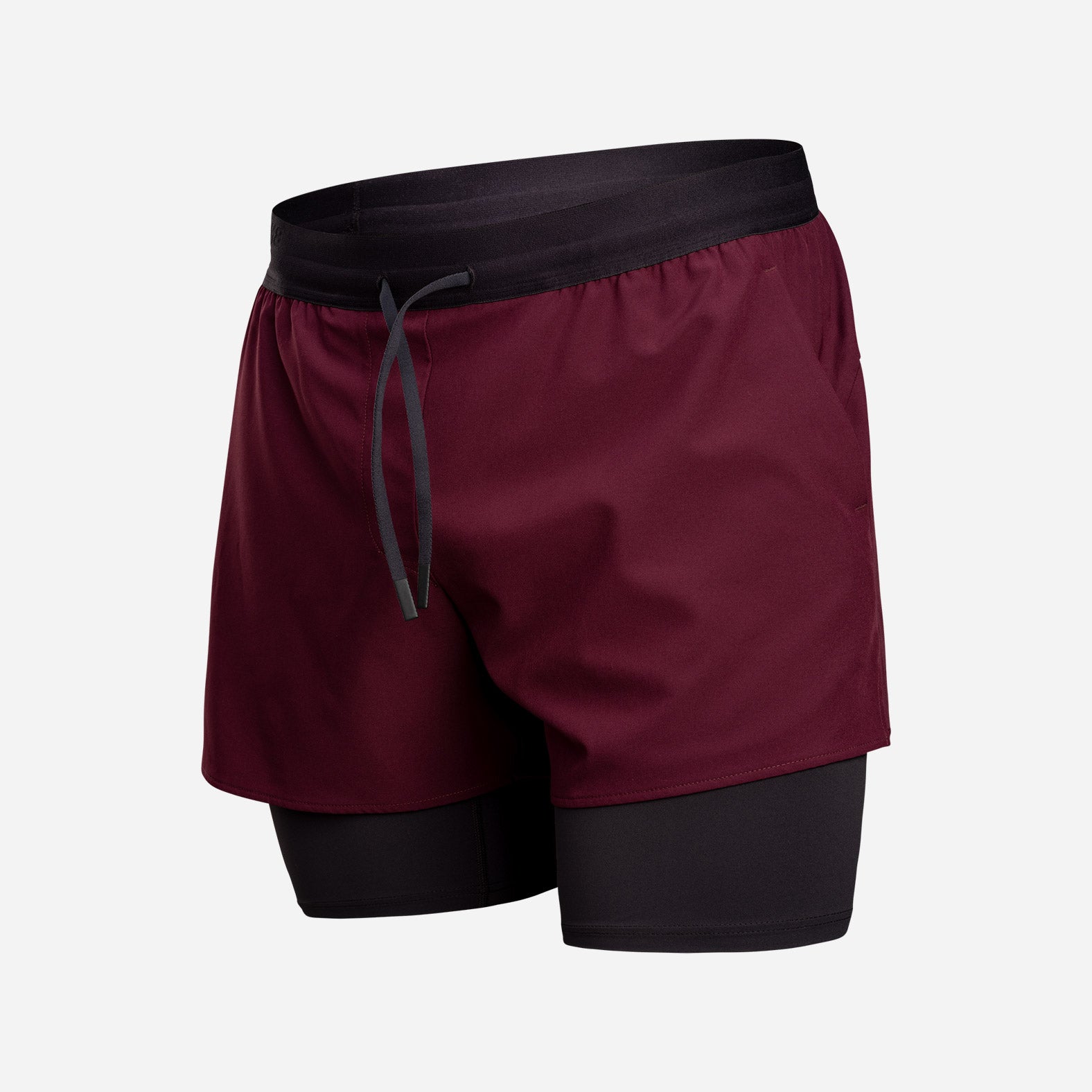 Session 2N1 Training Short 5": Wine Red | BN3TH Underwear