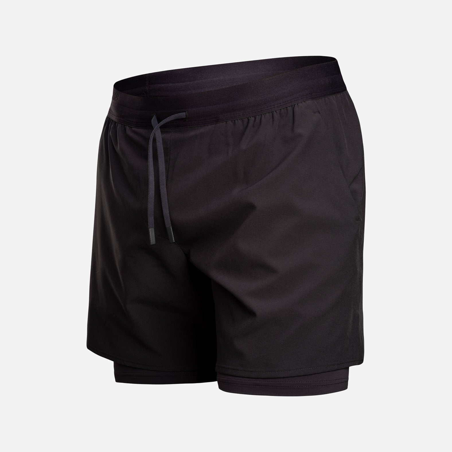 Session 2N1 Training Short 7": Black | BN3TH Underwear