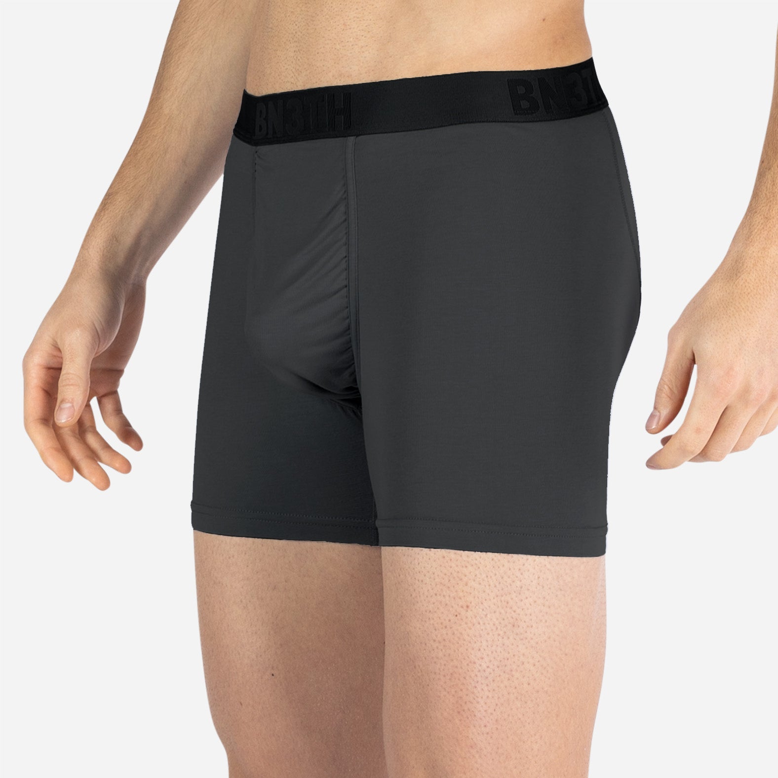 Classic Essentials Boxer Brief Shadow/Grey Violet 2 Packfrom BN3TH Underwear