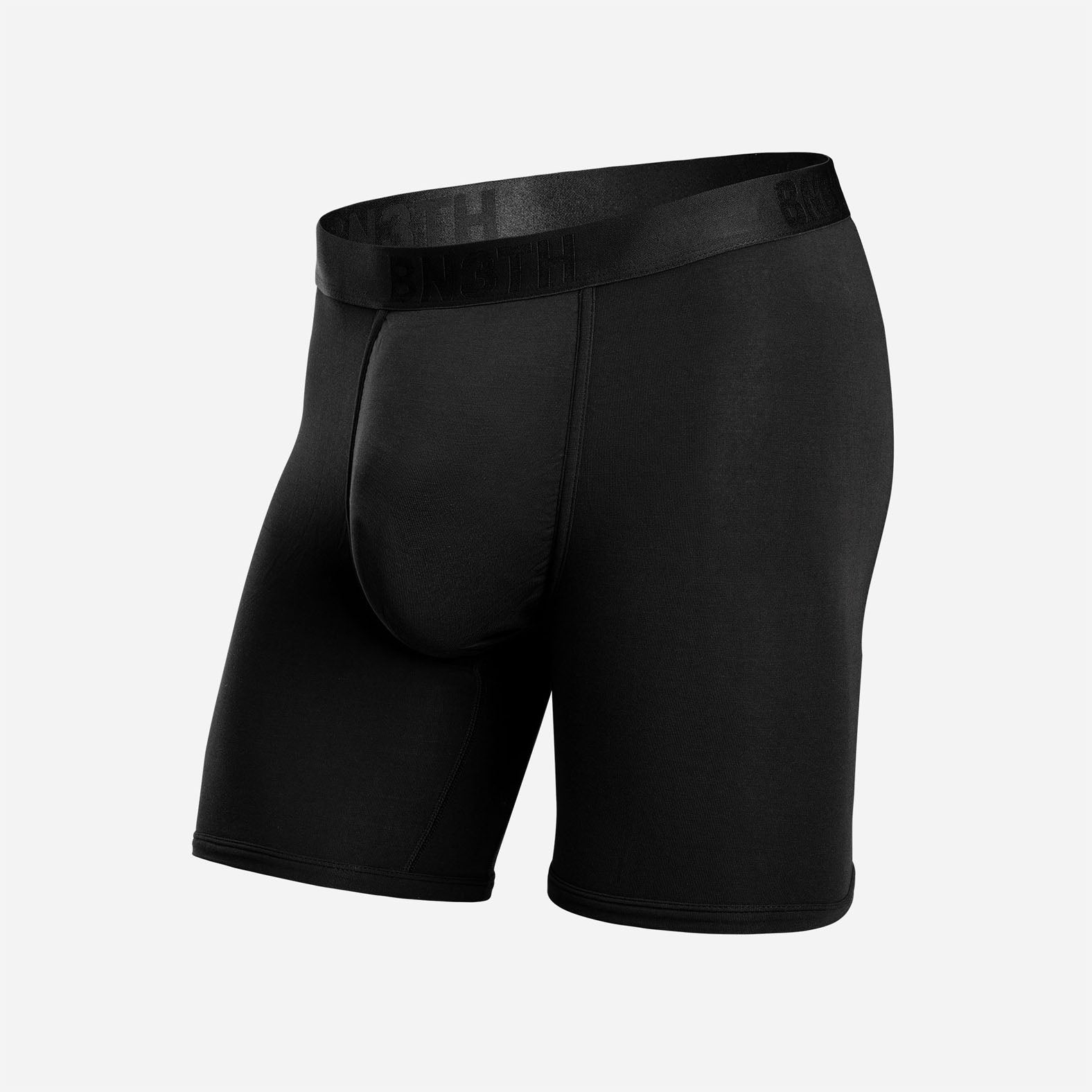Classic Icon Boxer Brief With Fly: Black