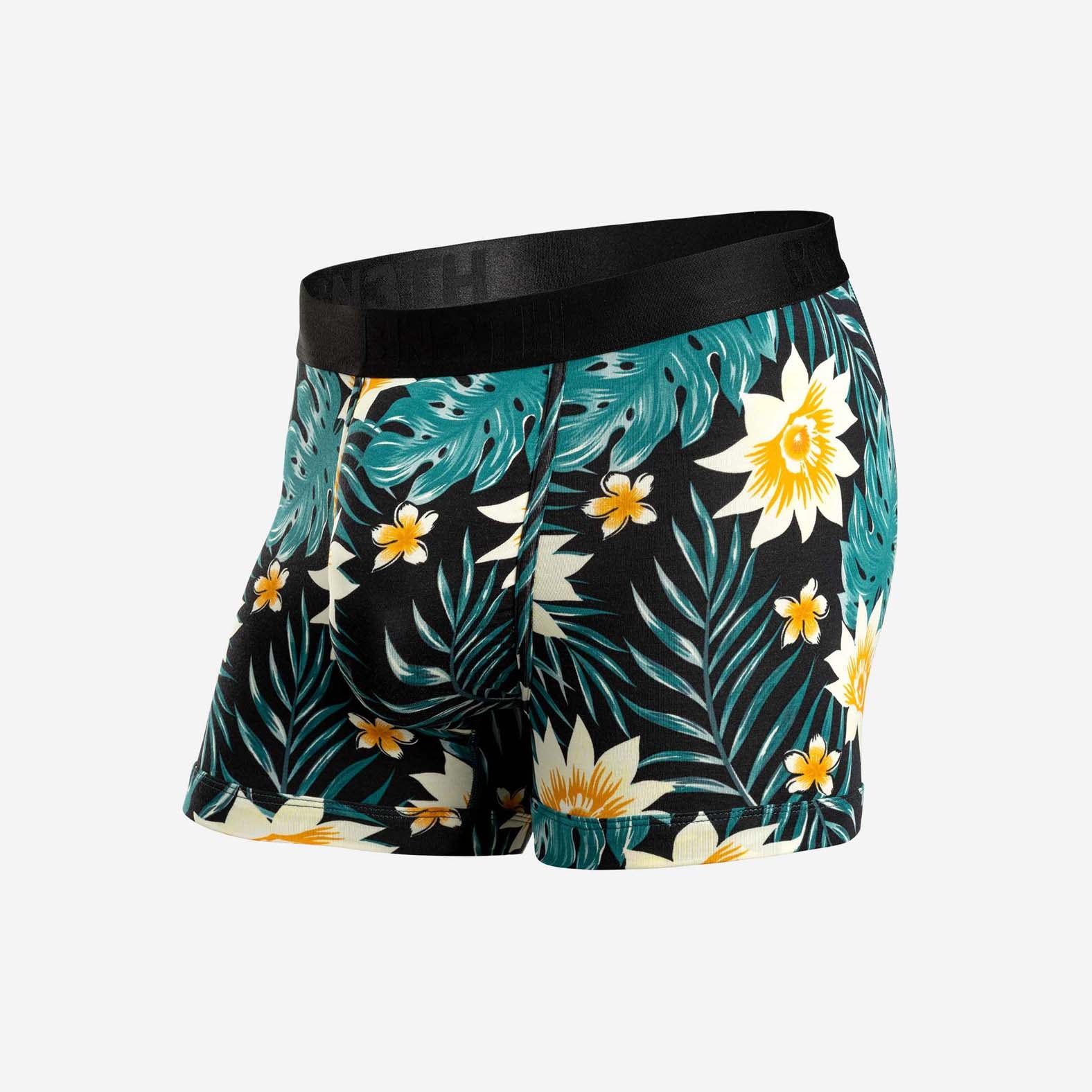 CLASSIC TRUNK: TROPICAL FLORAL BLACK