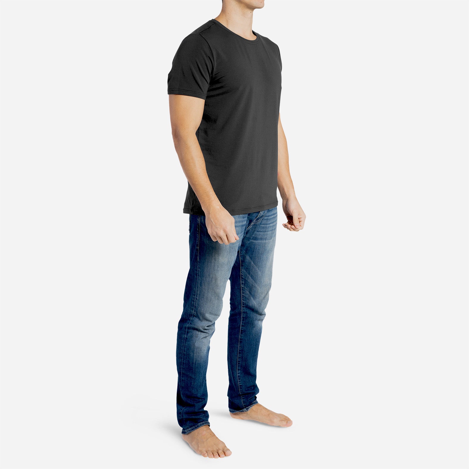 Crew T-Shirt: Black