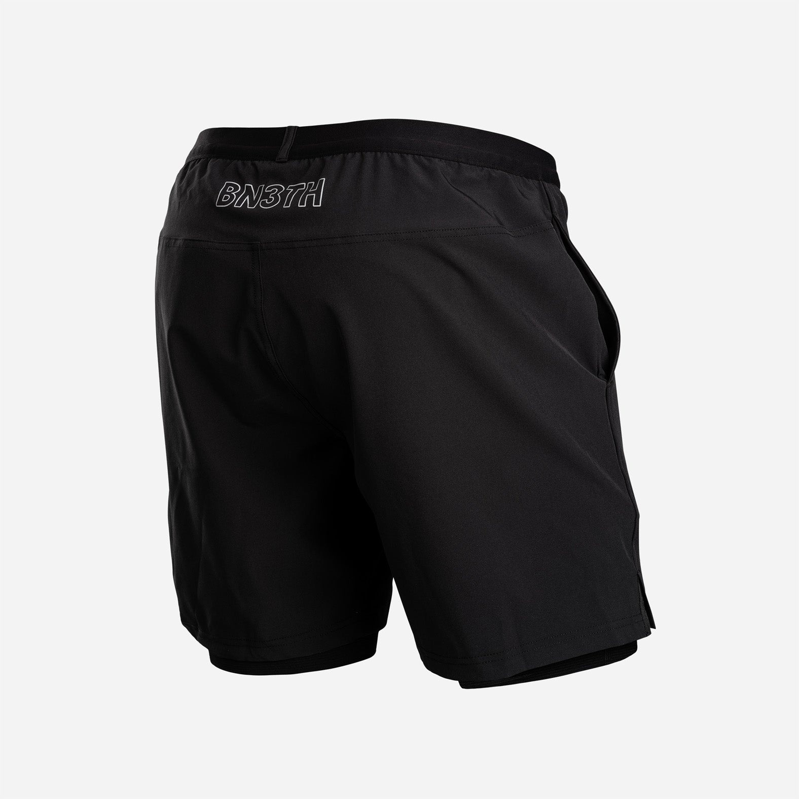Pursuit 2N1 Padded Bike Short: Black