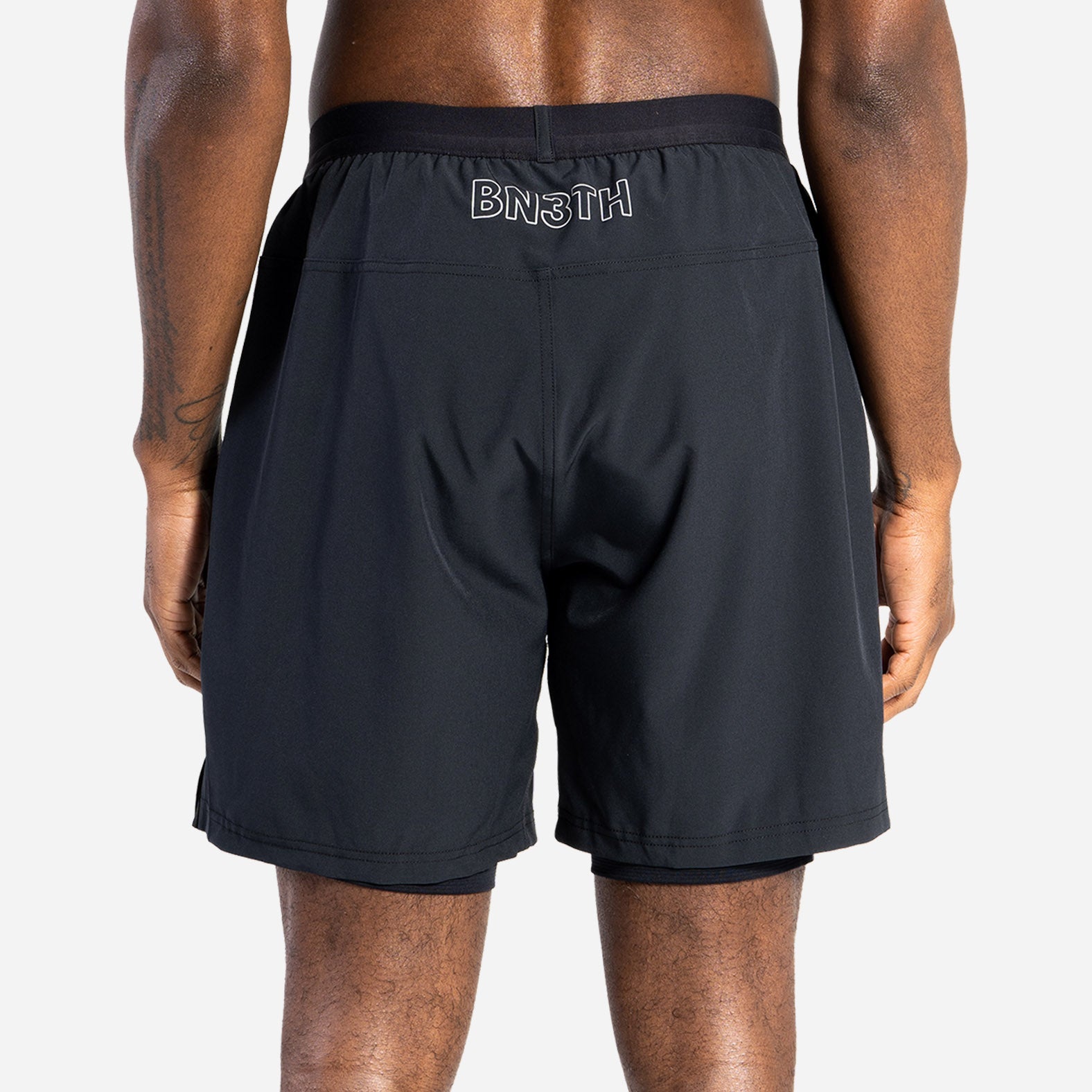 Pursuit 2N1 Padded Bike Short: Black