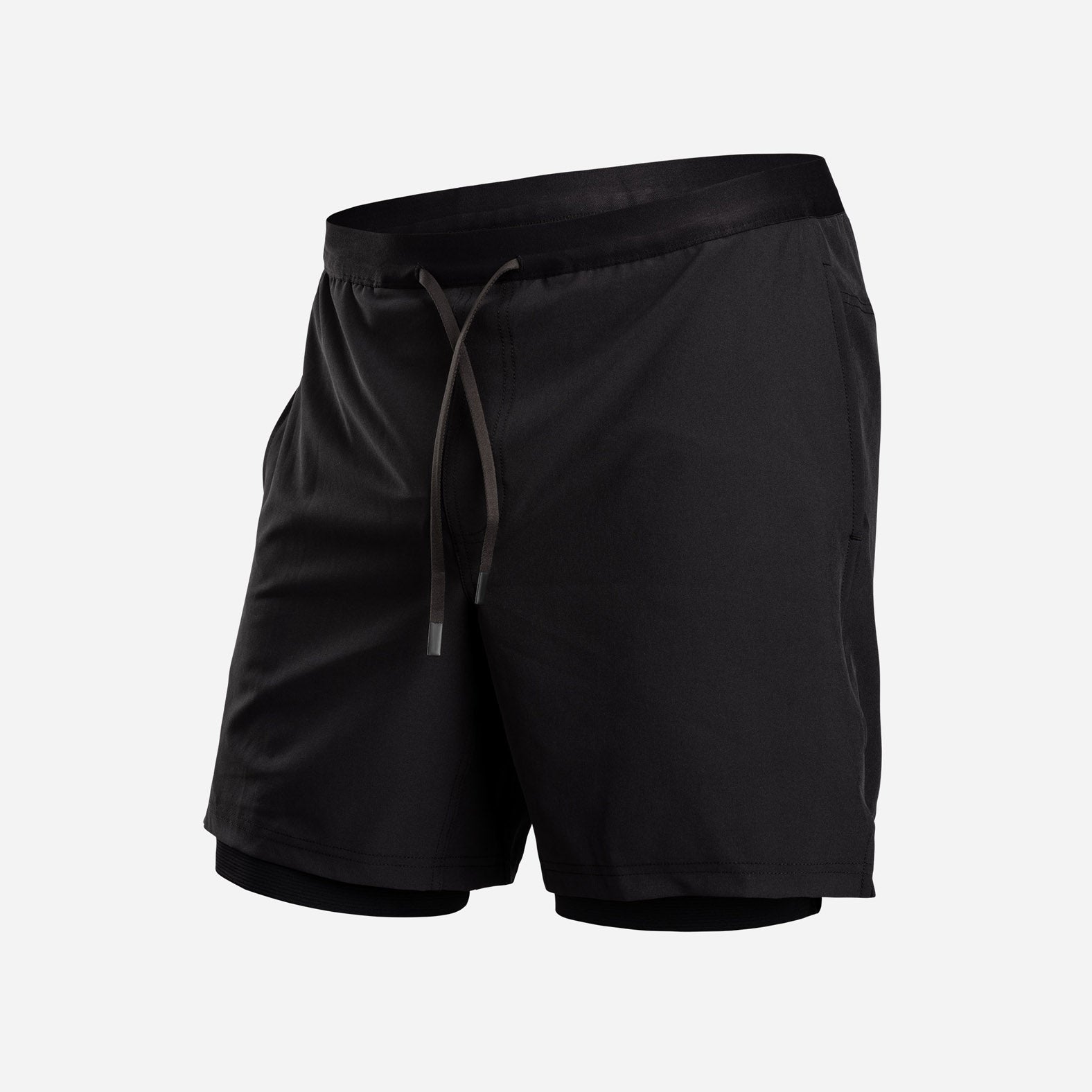 Pursuit 2N1 Padded Bike Short: Black