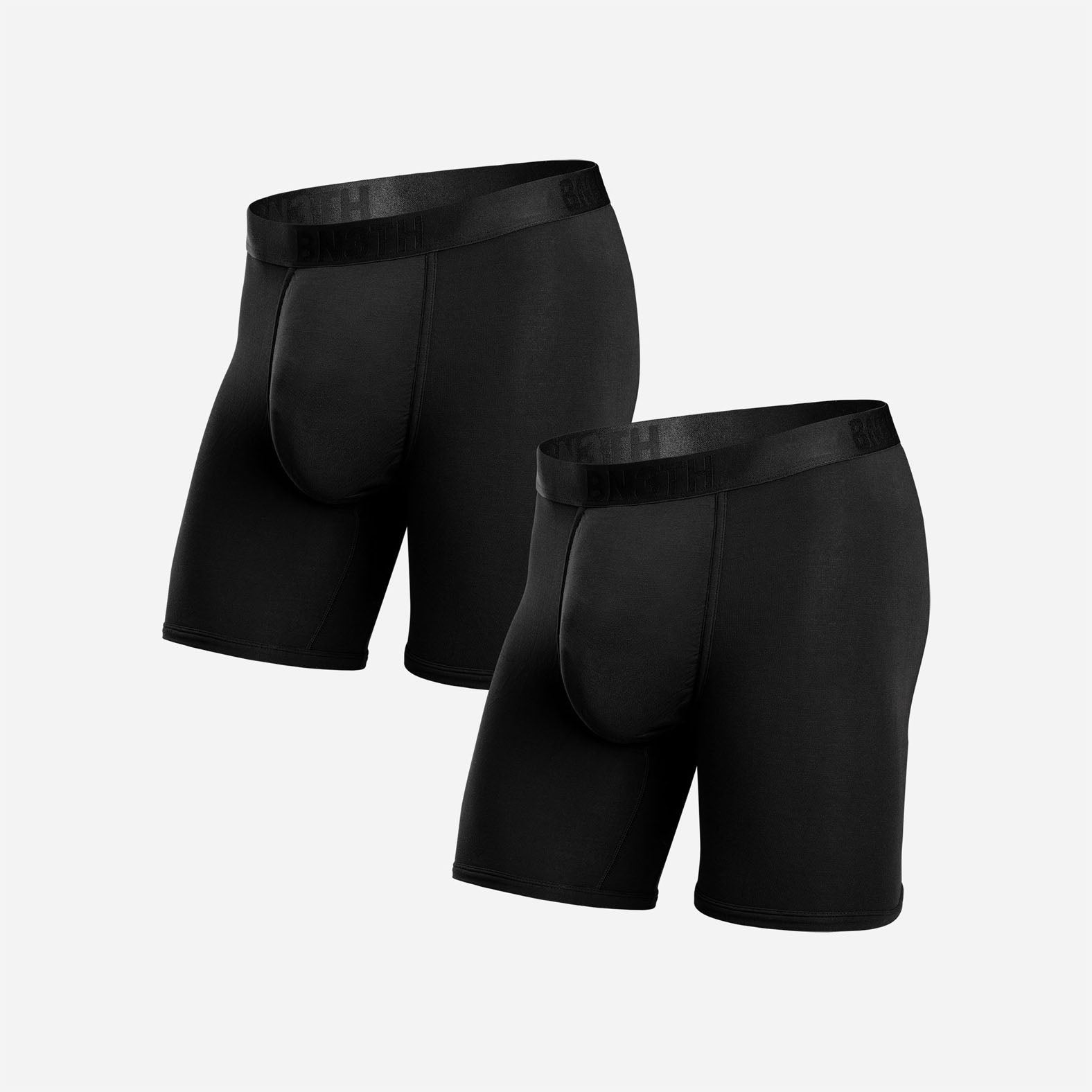 Classic Icon Boxer Brief: Black 2 Pack