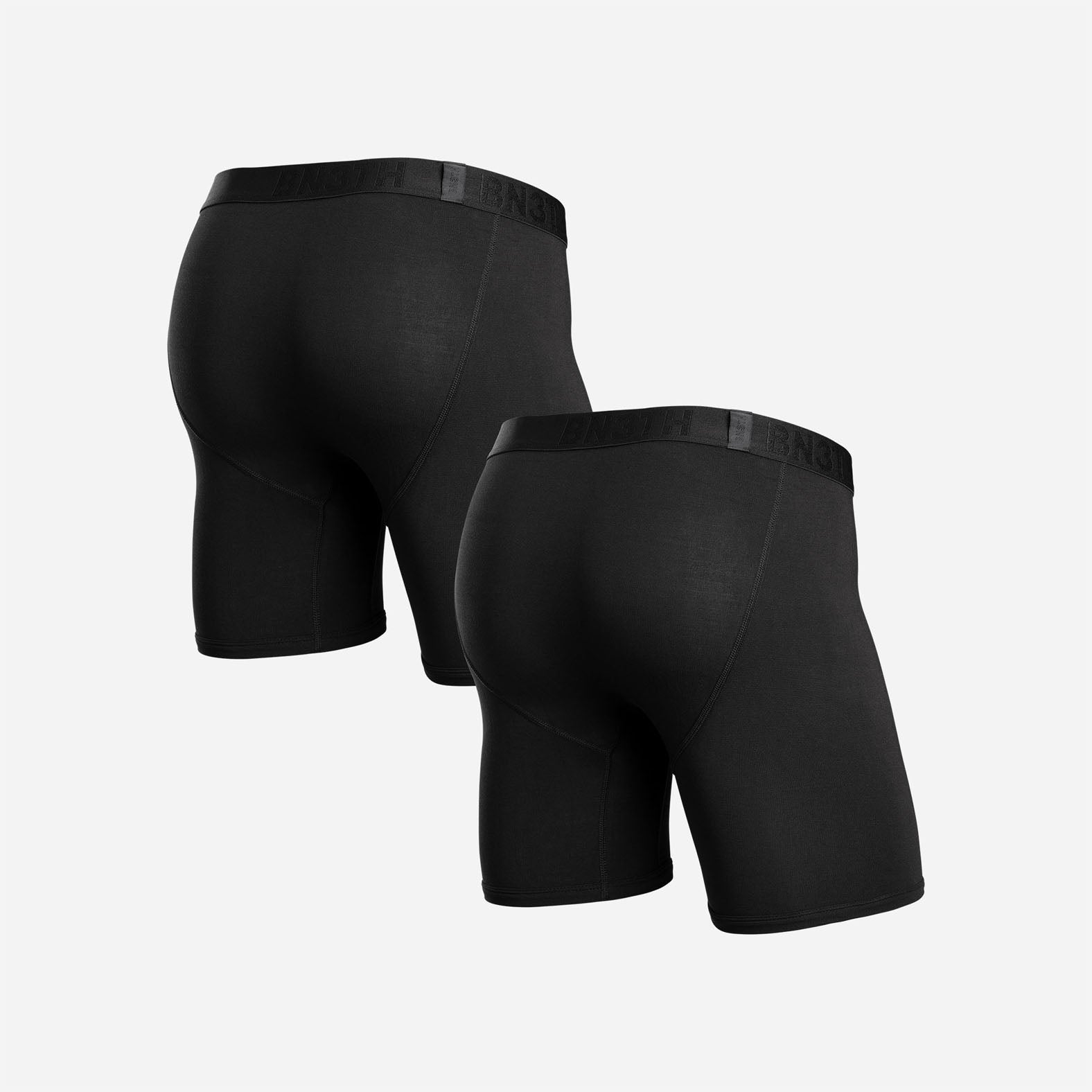 Classic Icon Boxer Brief: Black 2 Pack