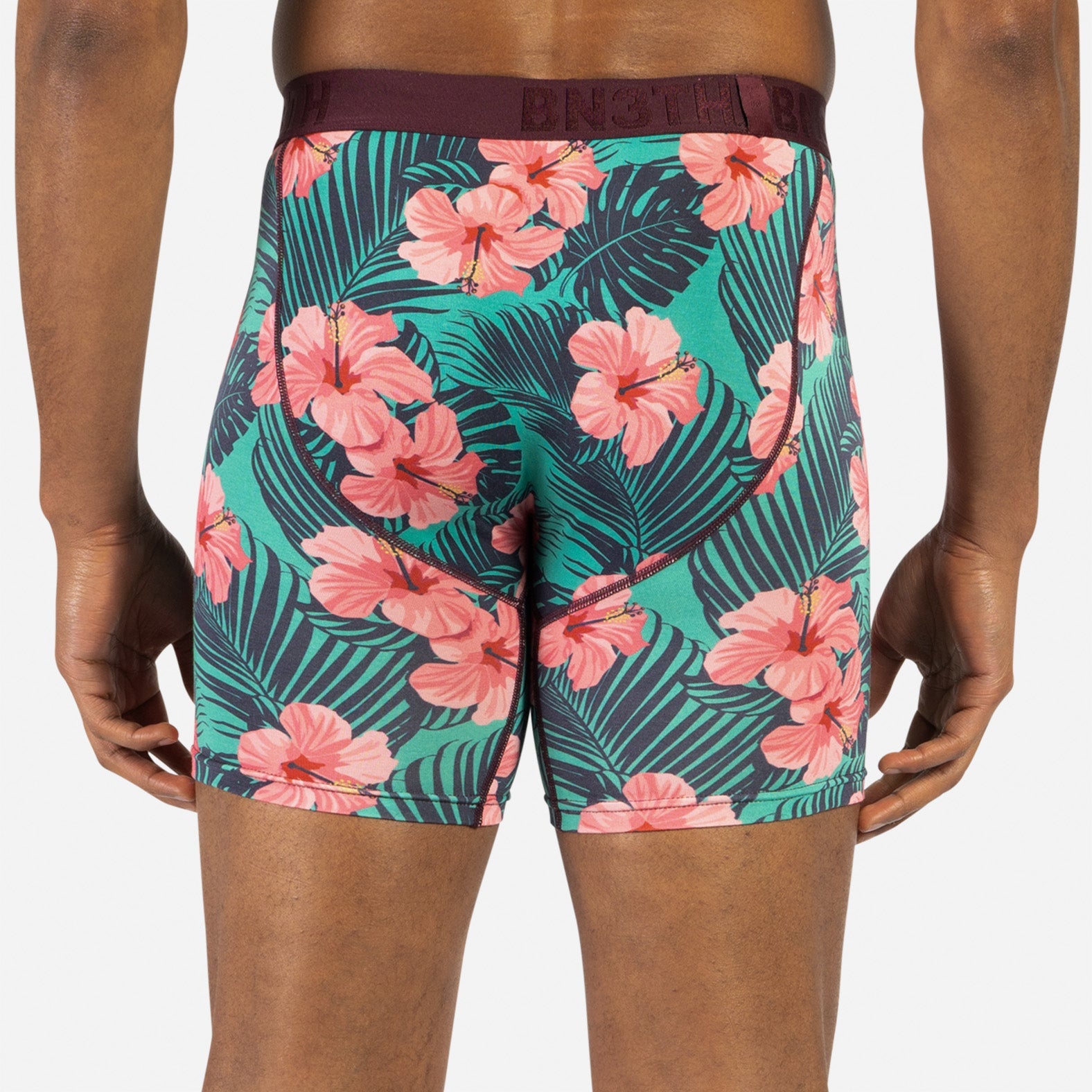 Classic Boxer Brief: Hibiscus Bloom Zesty
