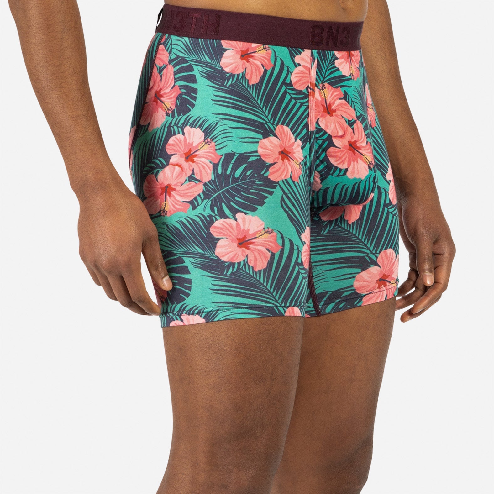 Classic Boxer Brief: Hibiscus Bloom Zesty