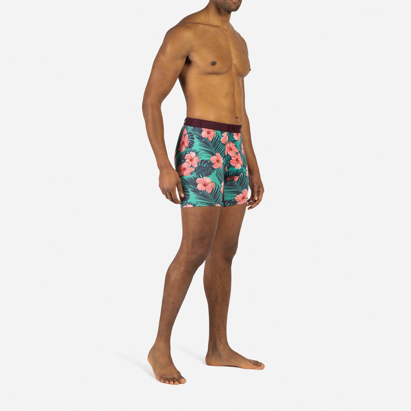 Classic Boxer Brief: Hibiscus Bloom Zesty