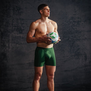 Pro Flex Boxer Brief: Pitch Green