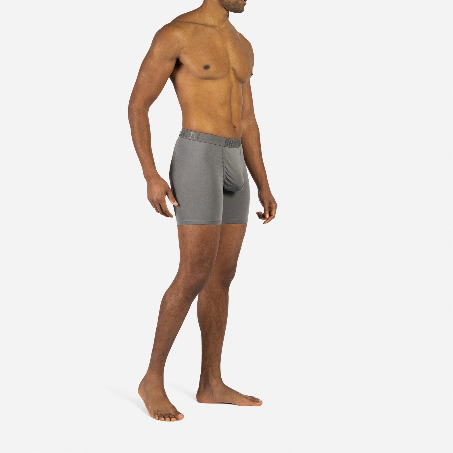 Classic Icon Boxer Brief: Gargoyle/Fog/Navy 3 Pack