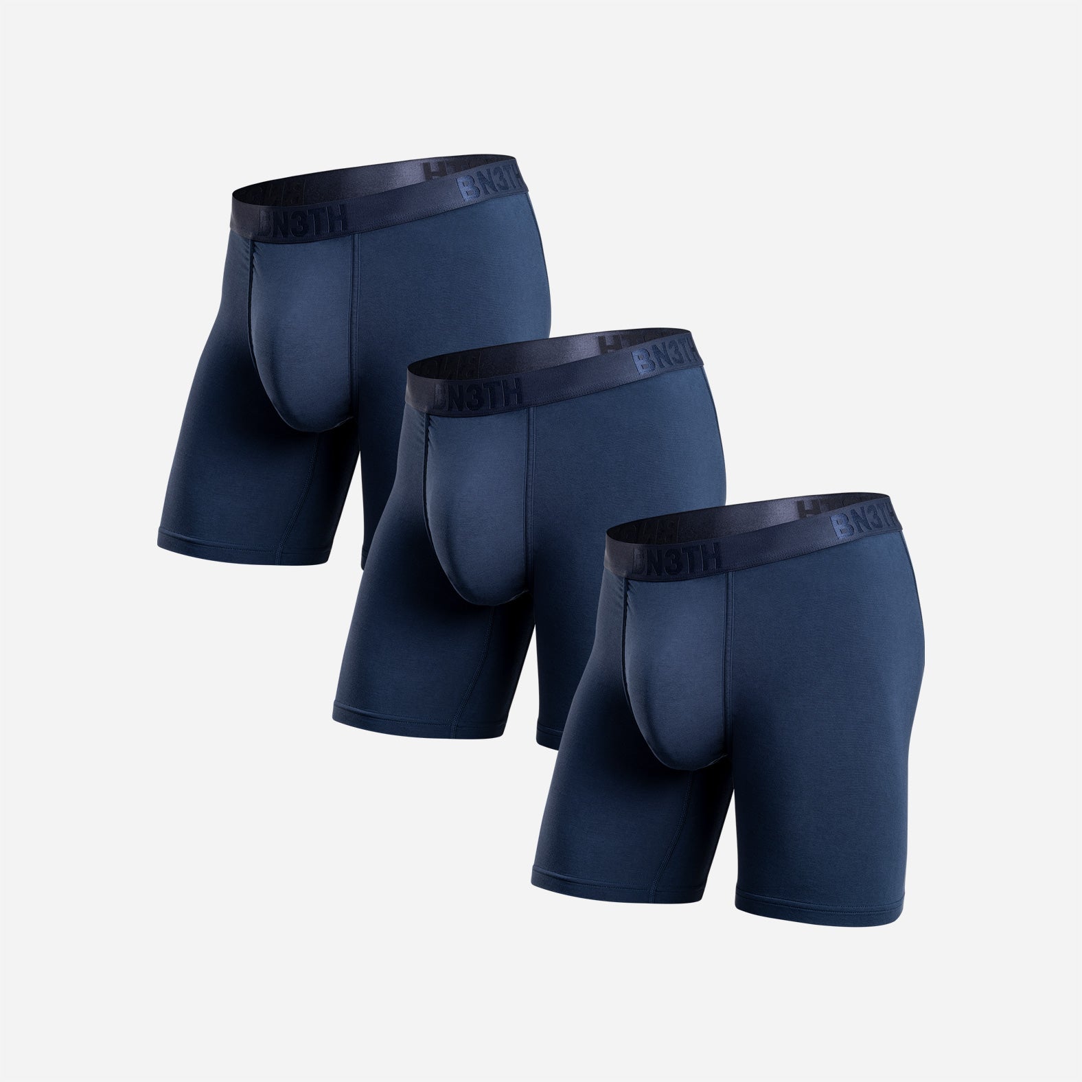 Classic Icon Boxer Brief: Navy 3 Pack