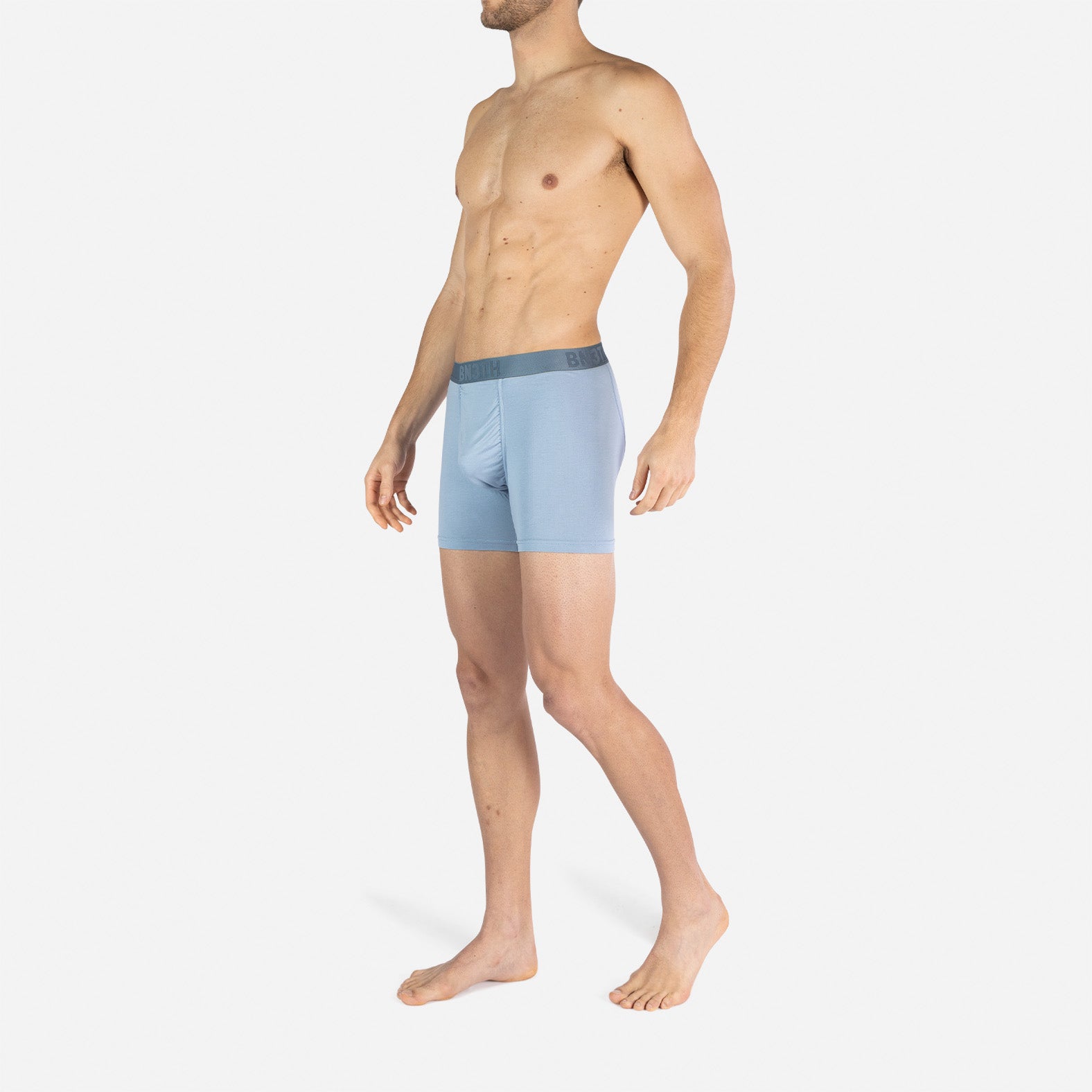 Essentials Boxer Brief: Dusty Blue