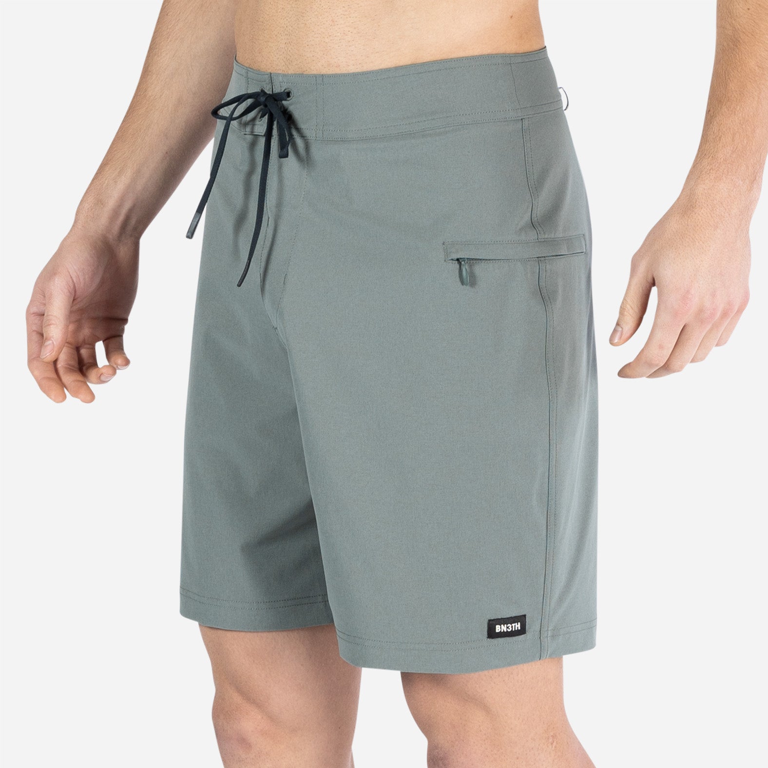 Hightide Boardshort 2N1: Balsam Grey