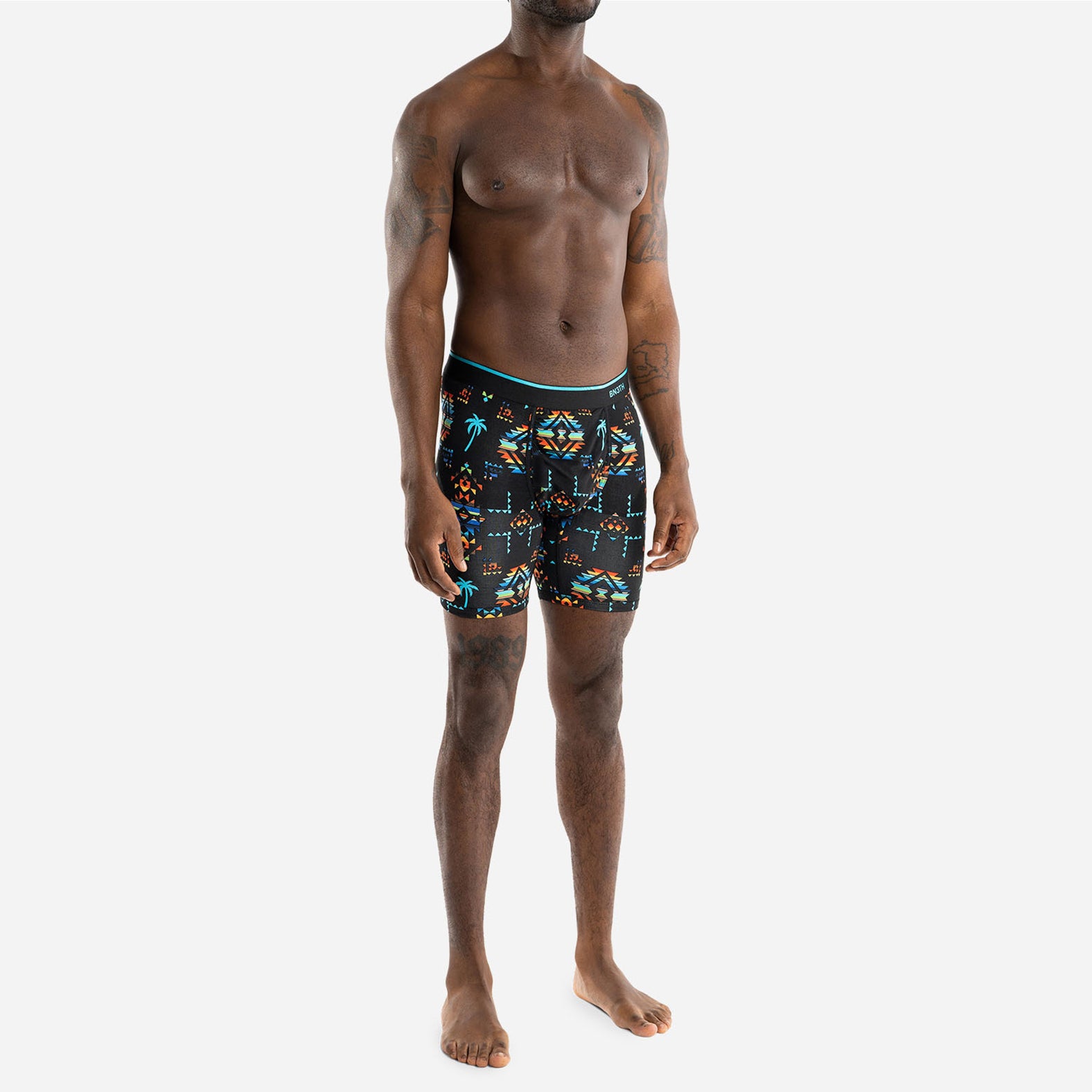 CLASSIC BOXER BRIEF: BAJA/BEACH BLANKET BLACK 2 PACK