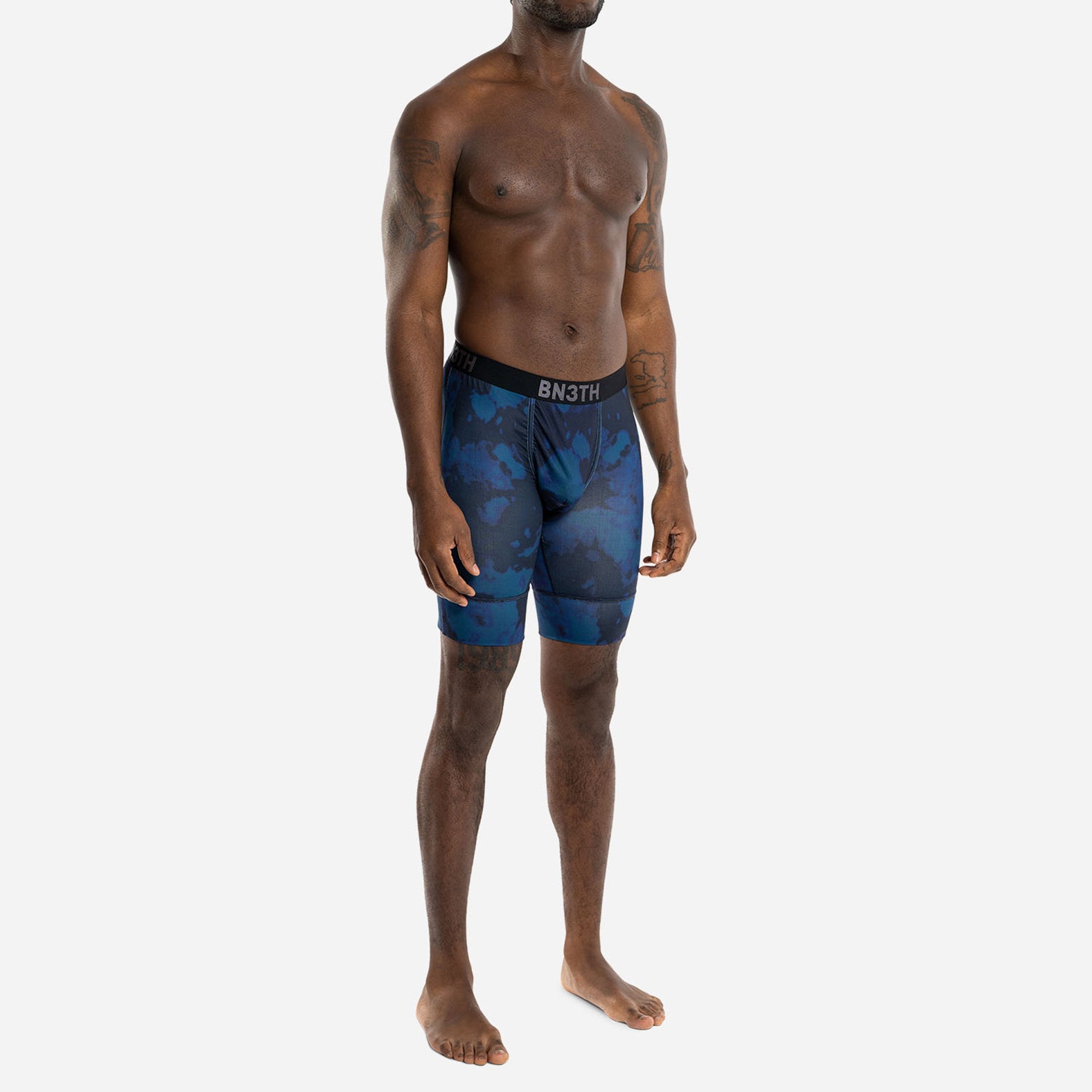 NORTH SHORE BIKE LINER SHORT: WASHED OUT NAVY