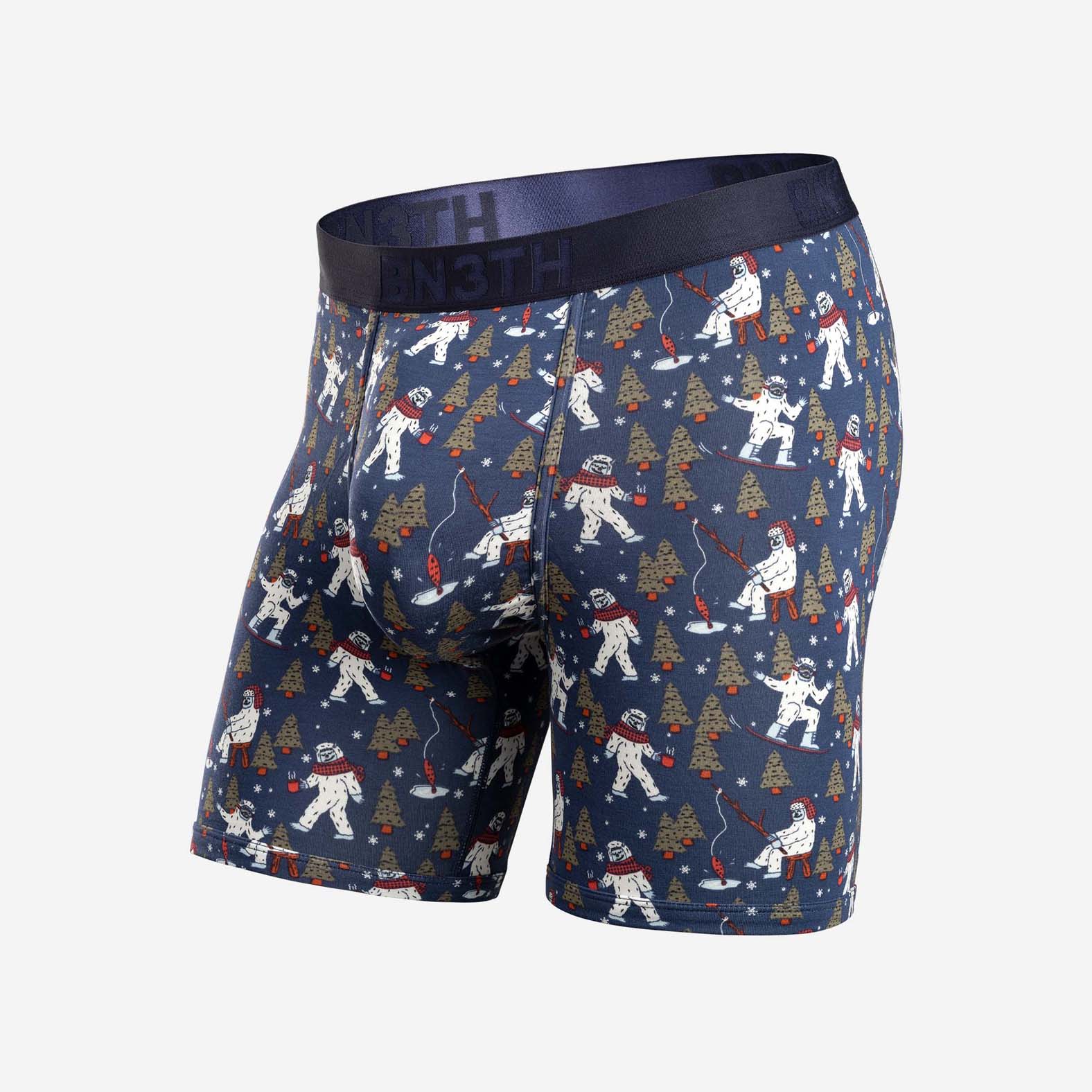CLASSIC BOXER BRIEF: WINTER WONDER DARK NAVY
