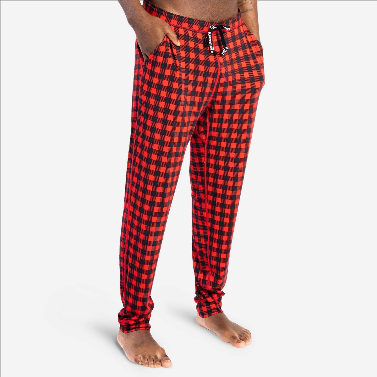 PJ Long: Buffalo Check Red  BN3TH Underwear –