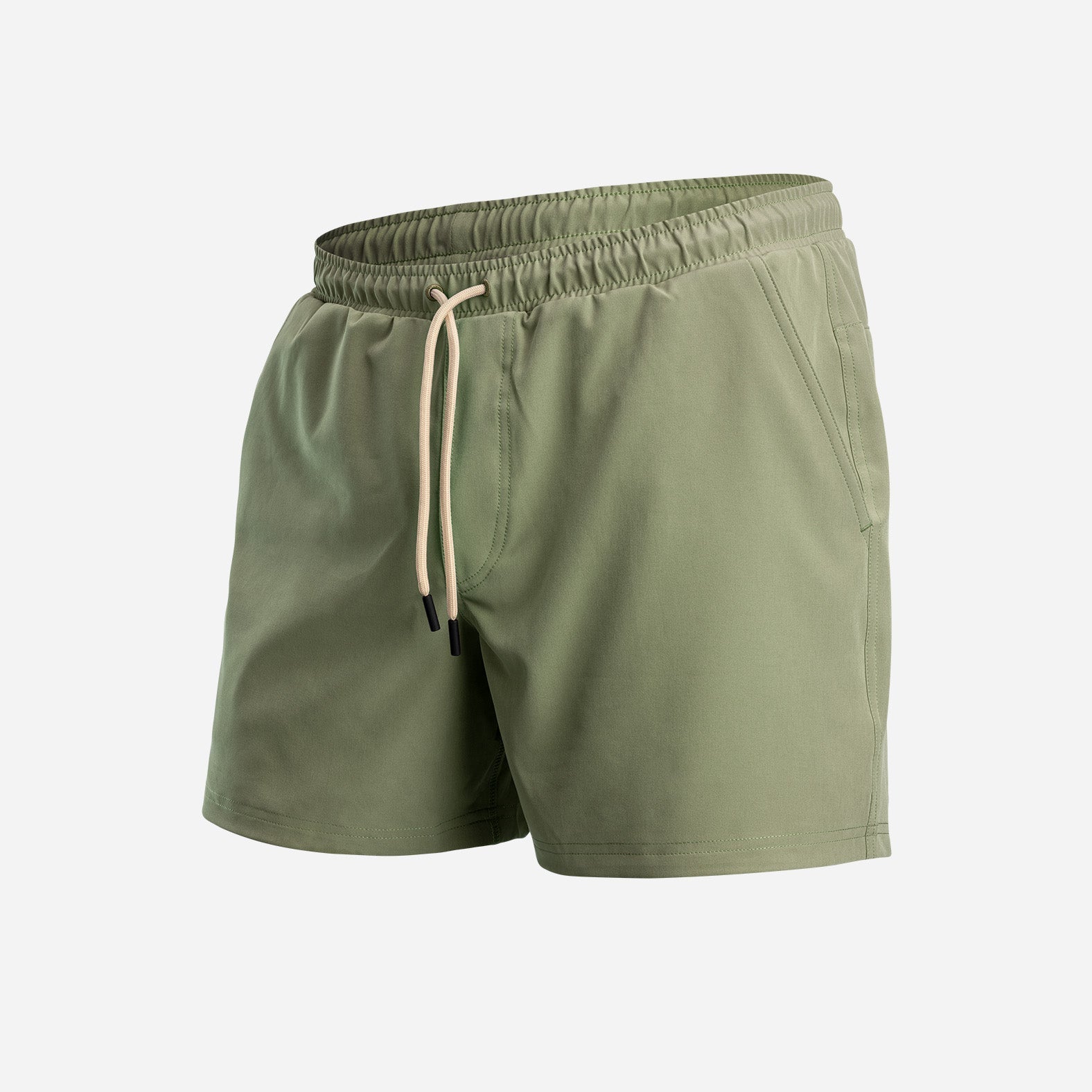 AGUA VOLLEY 2n1 SWIM SHORT 5": PINE