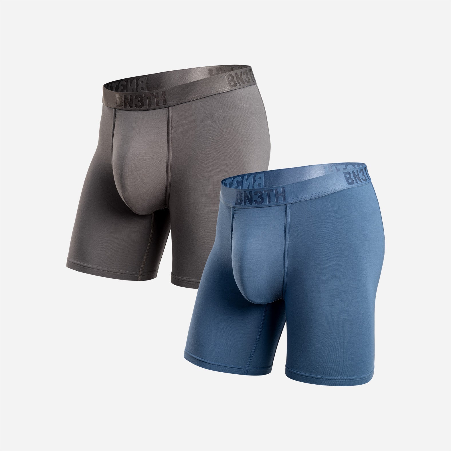 Classic Icon Boxer Brief: Gargoyle/Fog 2 Pack