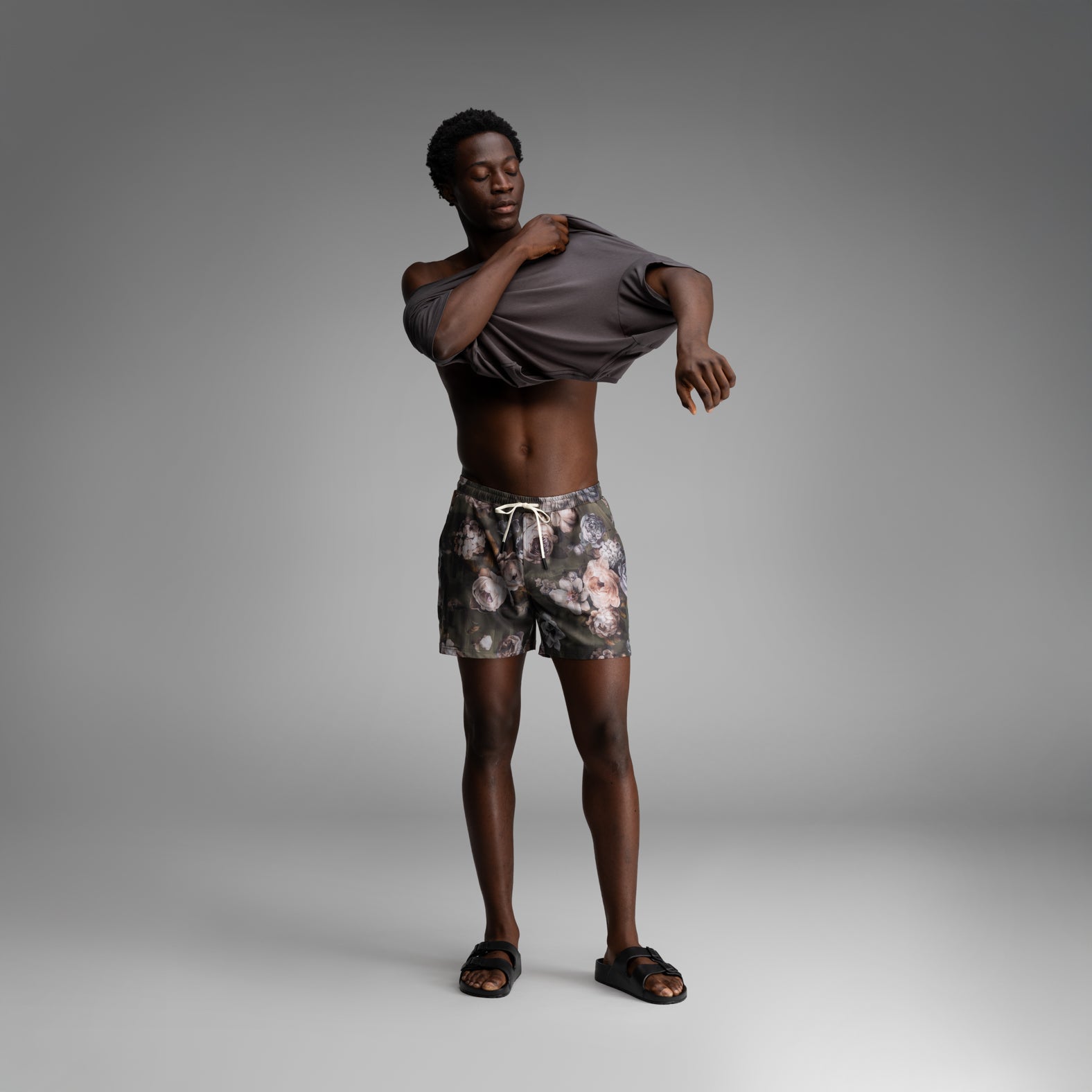 Shoreline 5" Short 2n1 : Vintage Rose - Duffle | BN3TH Underwear