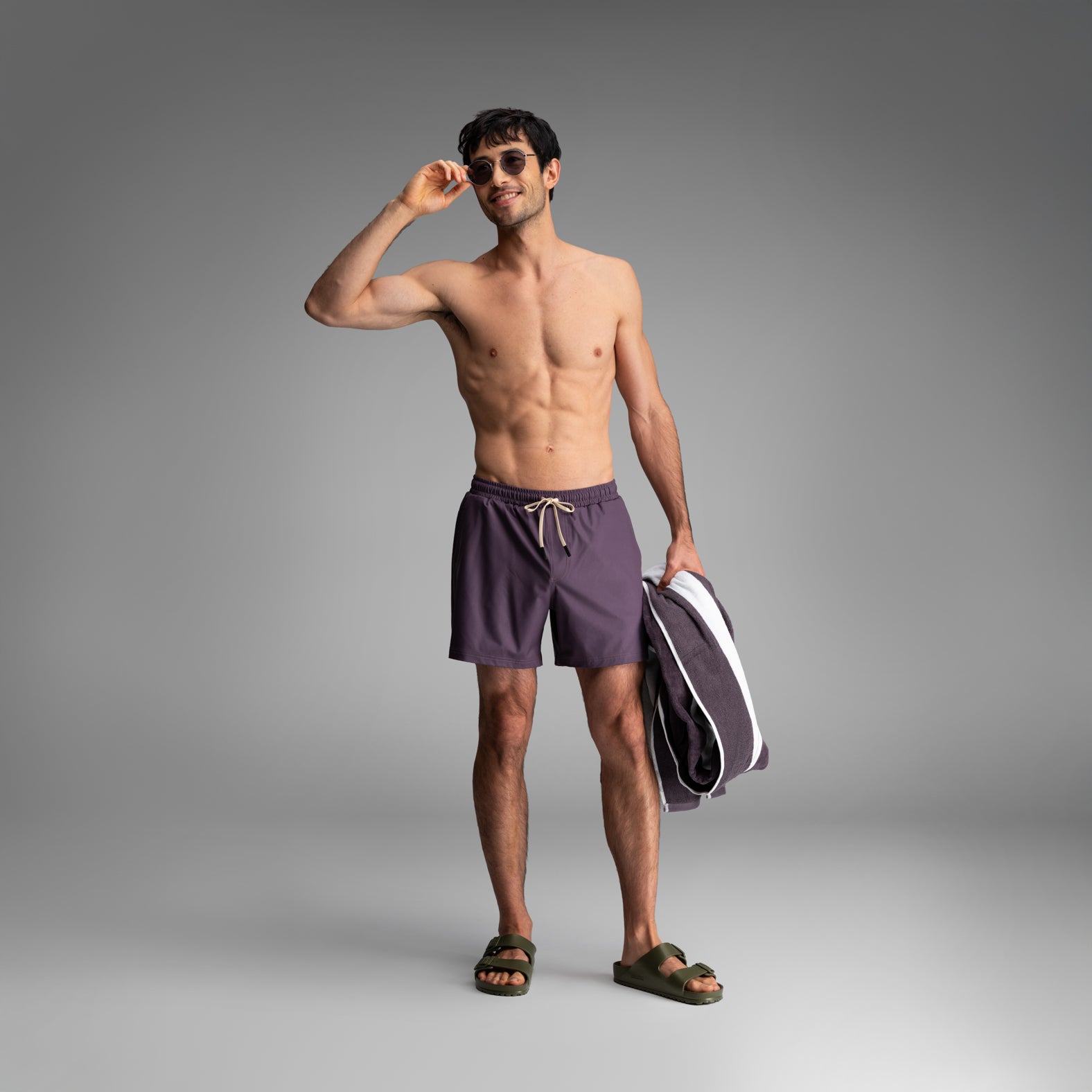 Shoreline 5" Short 2n1: Vintage Violet | BN3TH Underwear