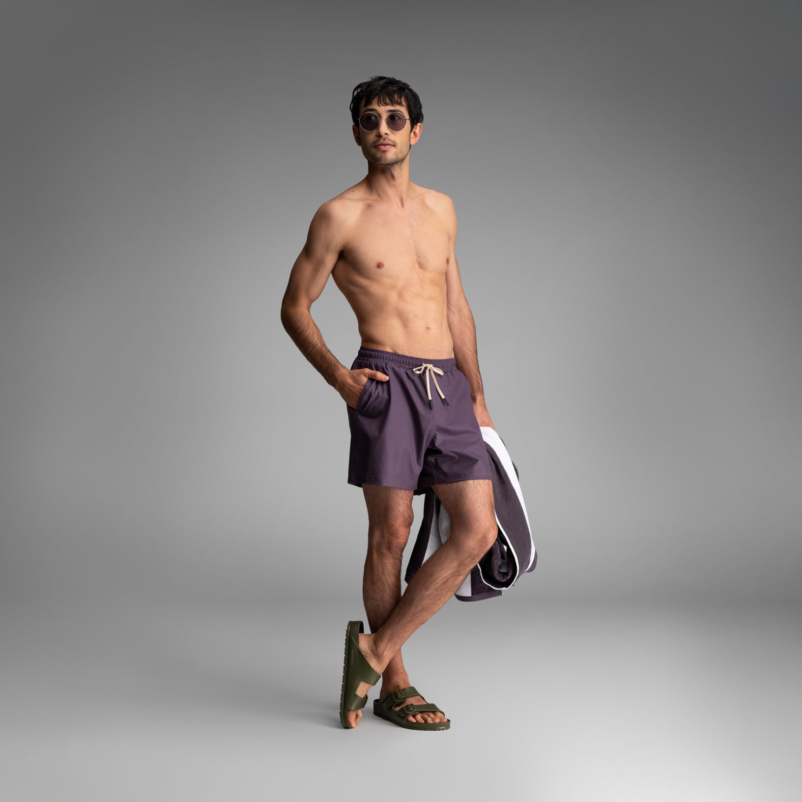 Shoreline 5" Short 2n1: Vintage Violet | BN3TH Underwear