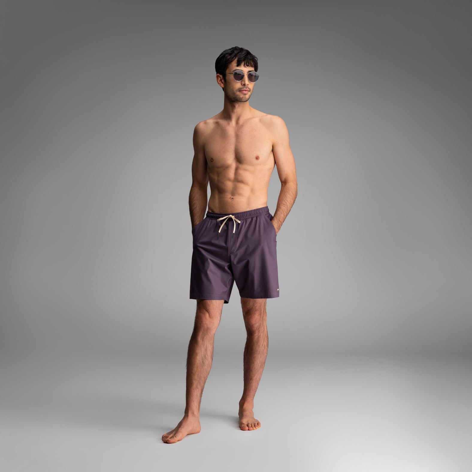 Shoreline 7" Short 2n1: Vintage Violet | BN3TH Underwear