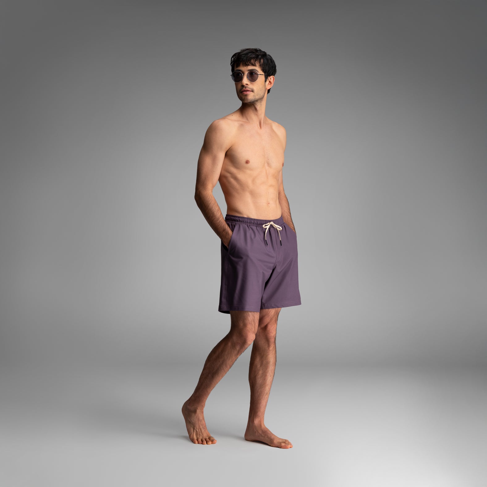 Shoreline 7" Short 2n1: Vintage Violet | BN3TH Underwear