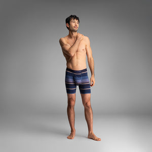 Classic Icon Boxer Brief: Thick Stripe - Navy | BN3TH Underwear