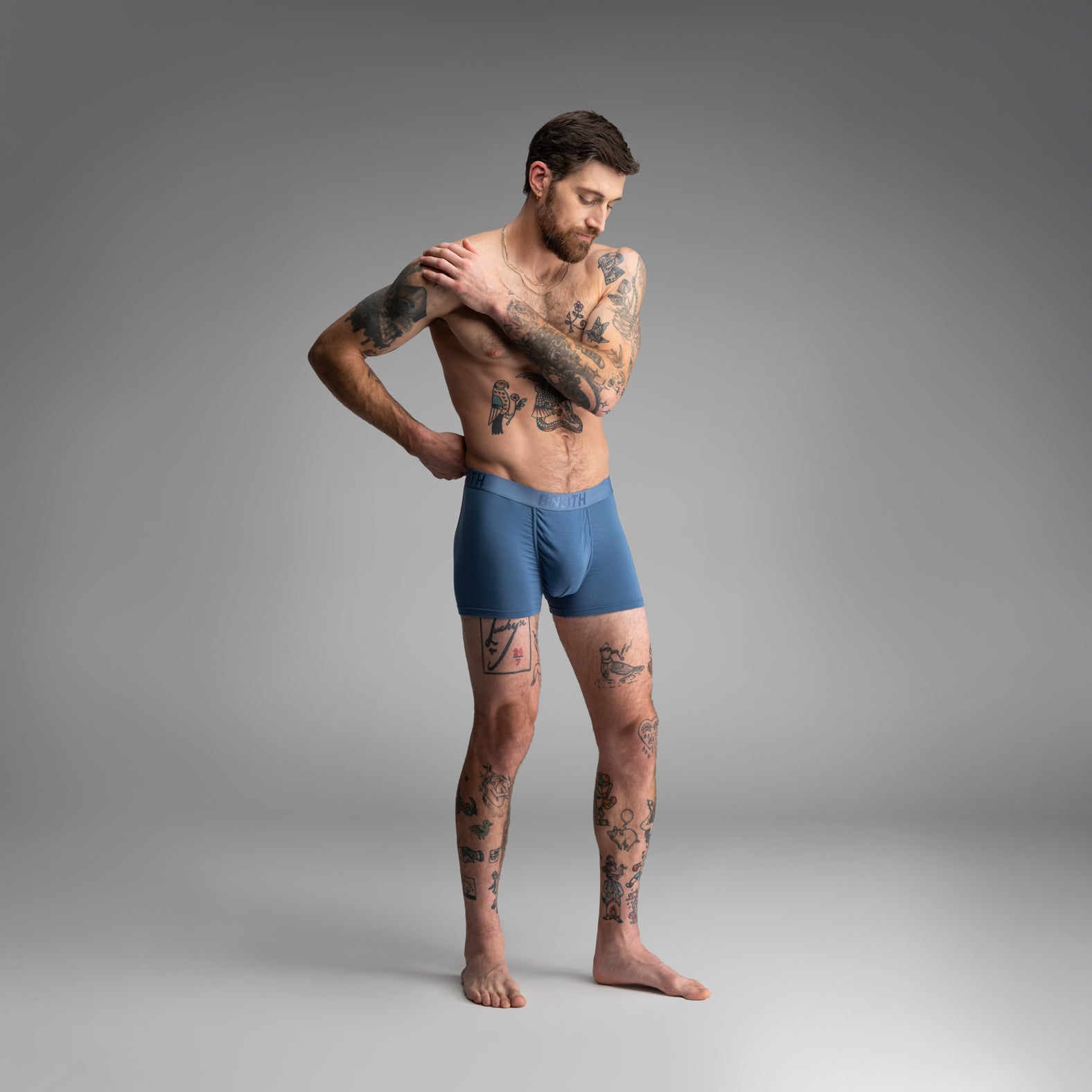 BN3TH Classic Icon Trunk Underwear: Fog