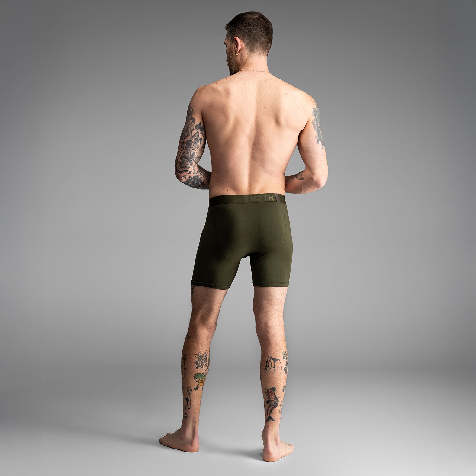 Classic Icon Boxer Brief  Duffle Greenfrom BN3TH Underwear