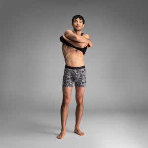 Essentials Boxer Brief: Prairie Dustup - Gray | BN3TH Underwear